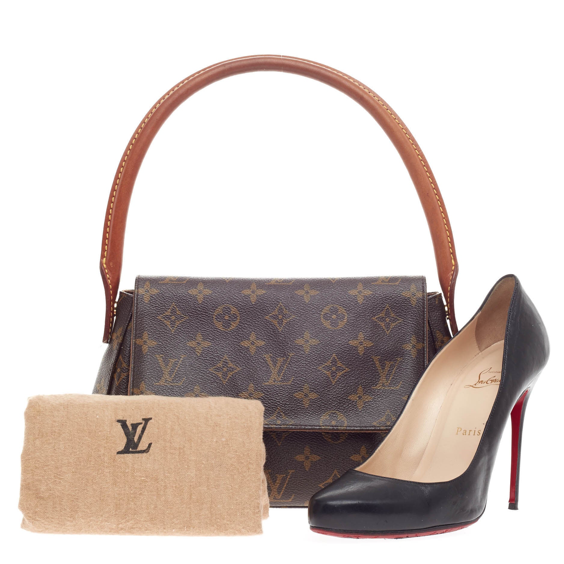 Looping Handbag Monogram Canvas Mini