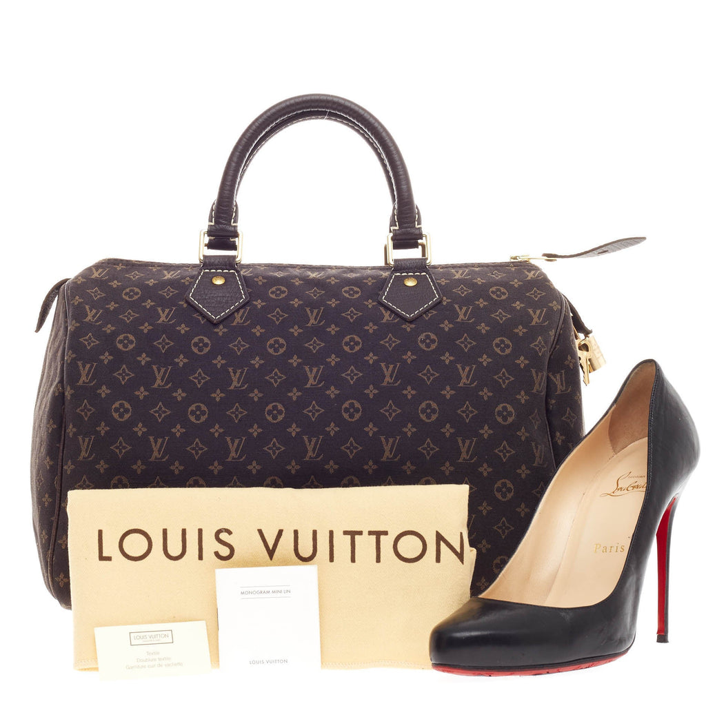 Speedy Handbag Mini Lin 30