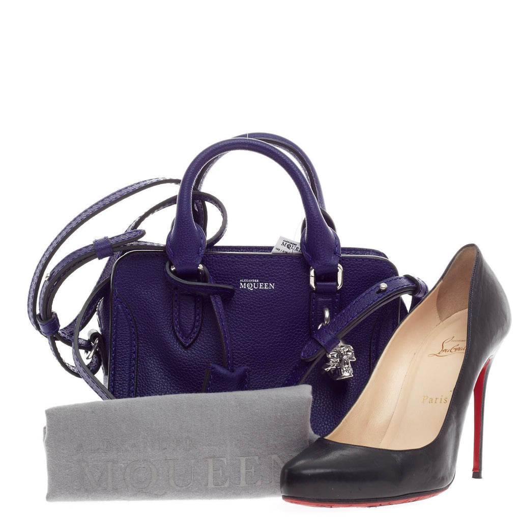 Padlock Zip Around Tote Leather Mini