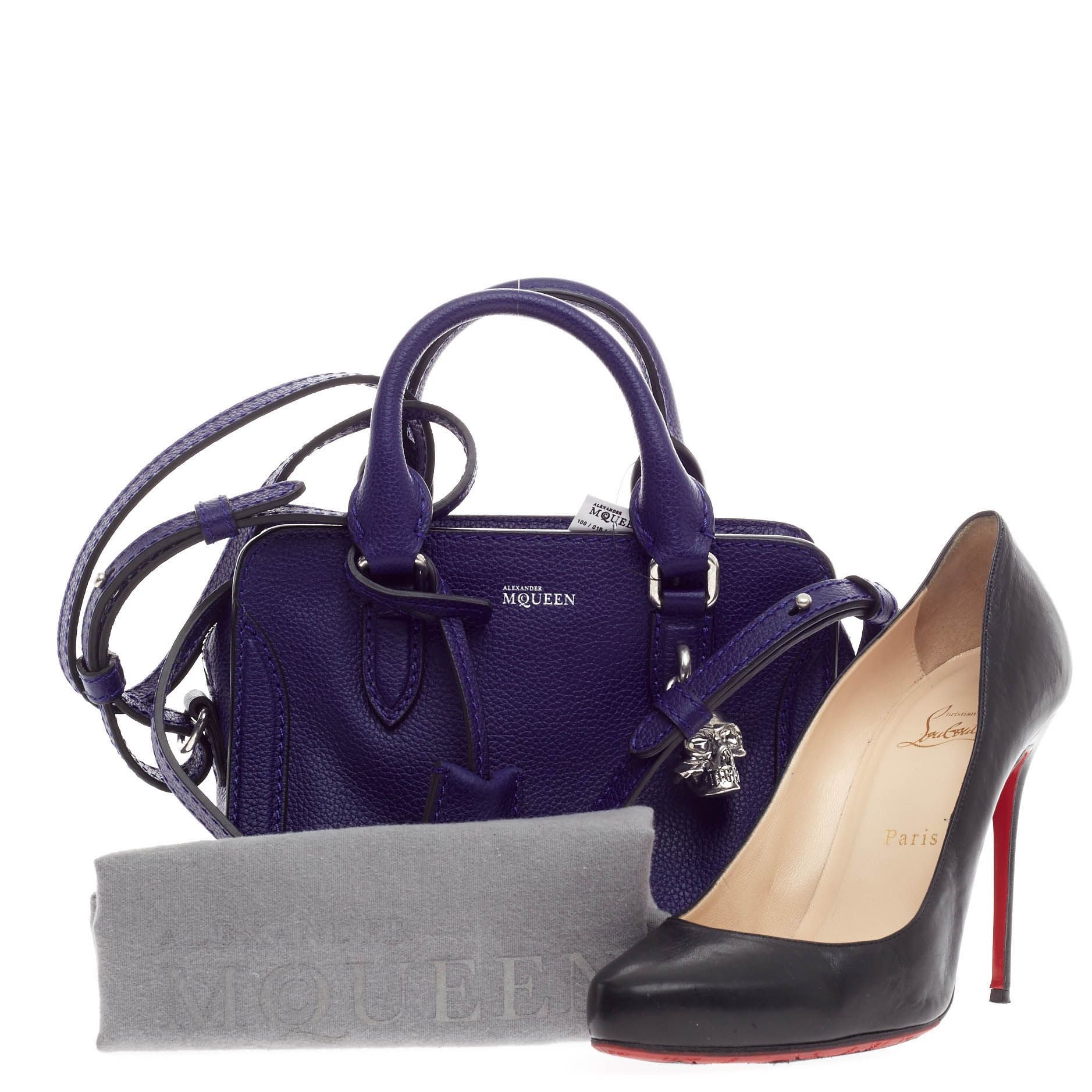 Padlock Zip Around Tote Leather Mini
