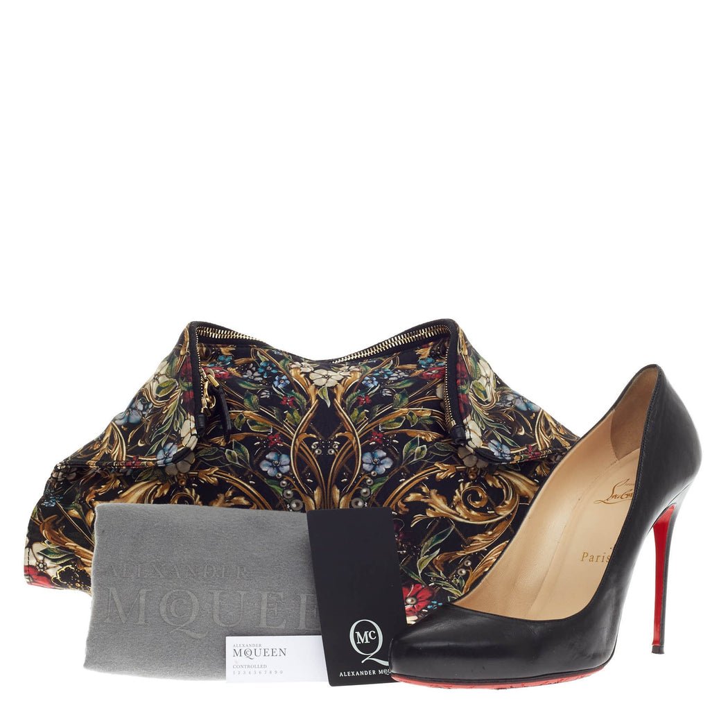 De Manta Clutch Print Textile Large