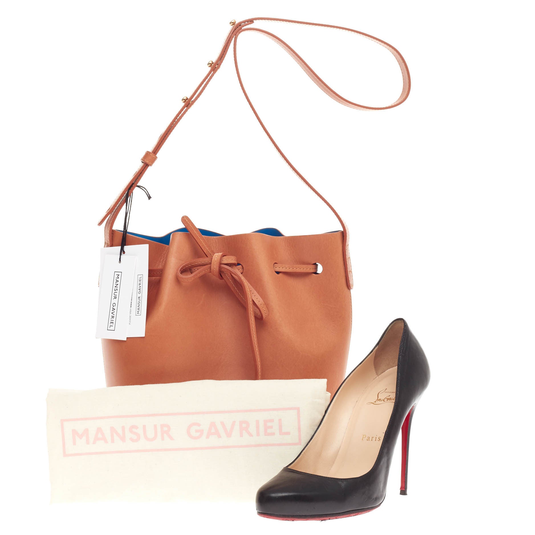 Bucket Bag Leather Mini