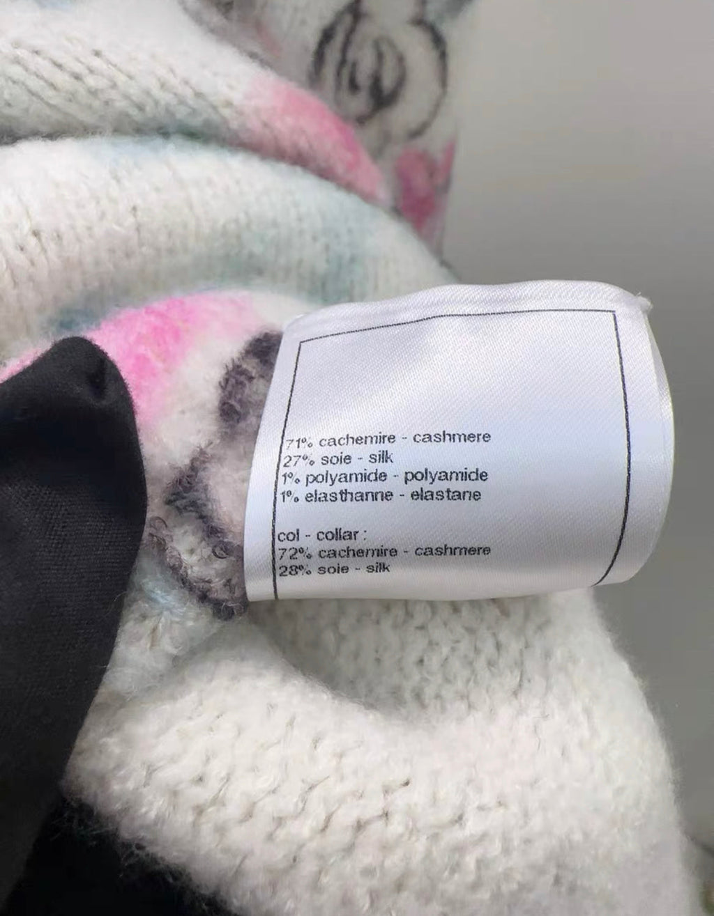 Chanel 23N coco neige Beige/Pink Cashmere igan size 38