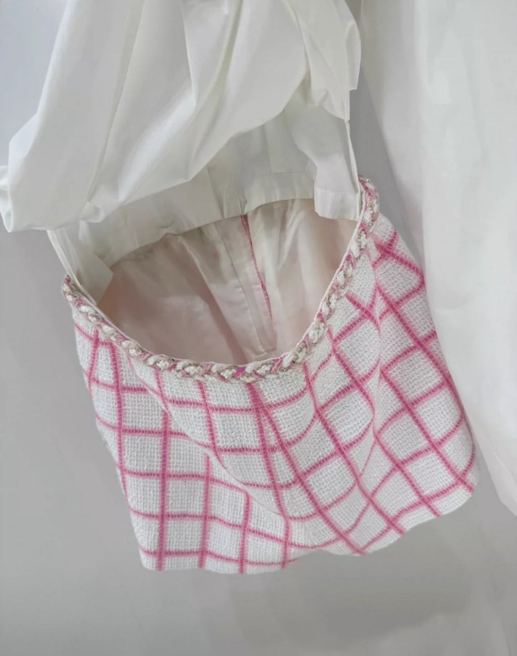Chanel 23C white & pink jumpsuit