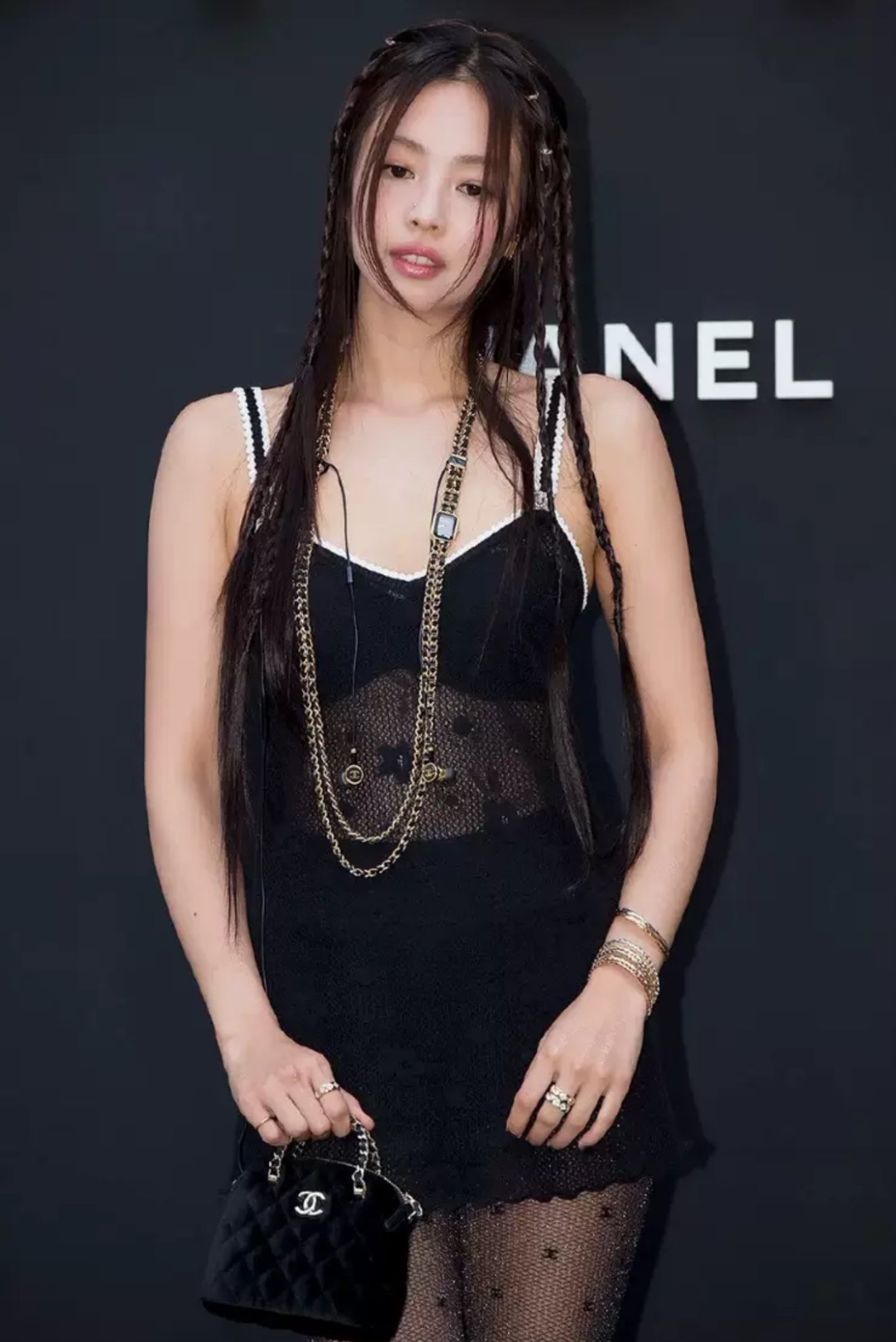 Chanel 24B black dress