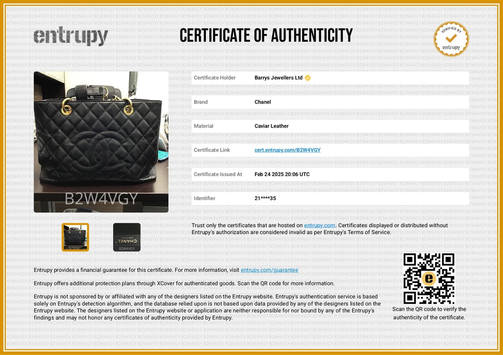 Chanel Grand Shopping Tote GST Large Caviar Leather Bag