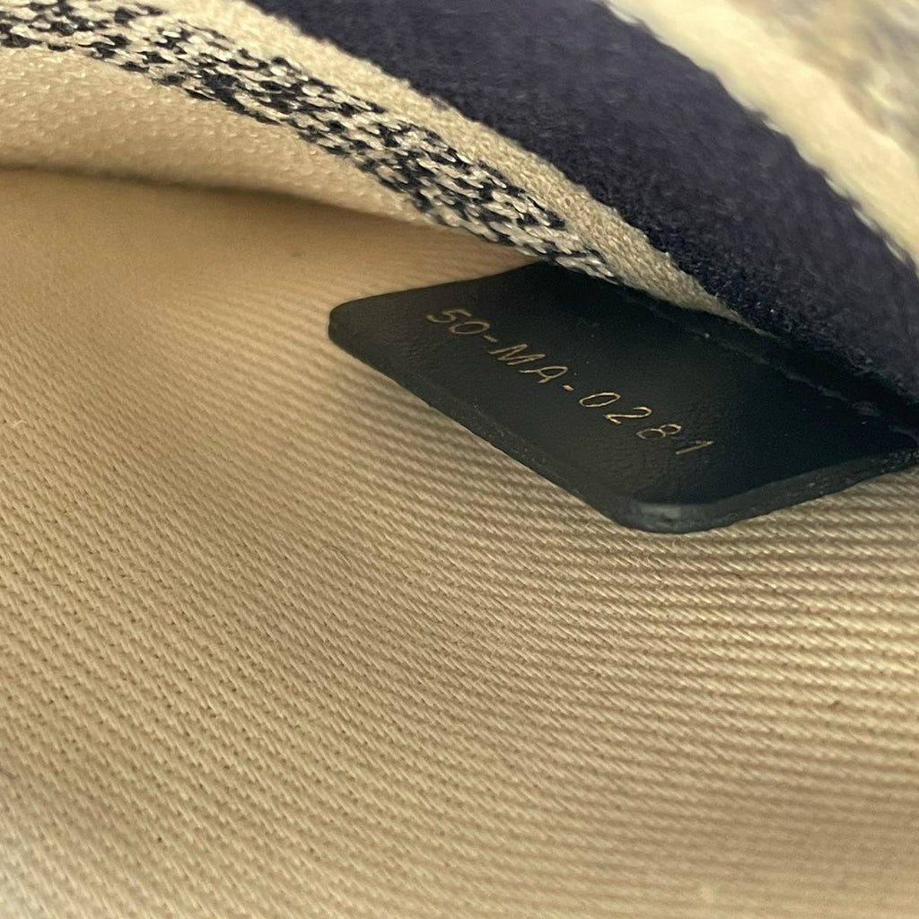 Christian Dior Lady Dior D-Lite Bag Medium in Canvas