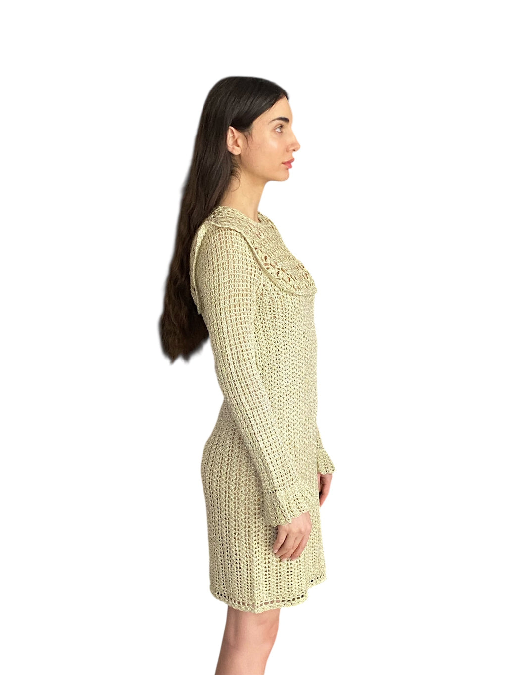 Doen Videya Crochet Knit Dress - M