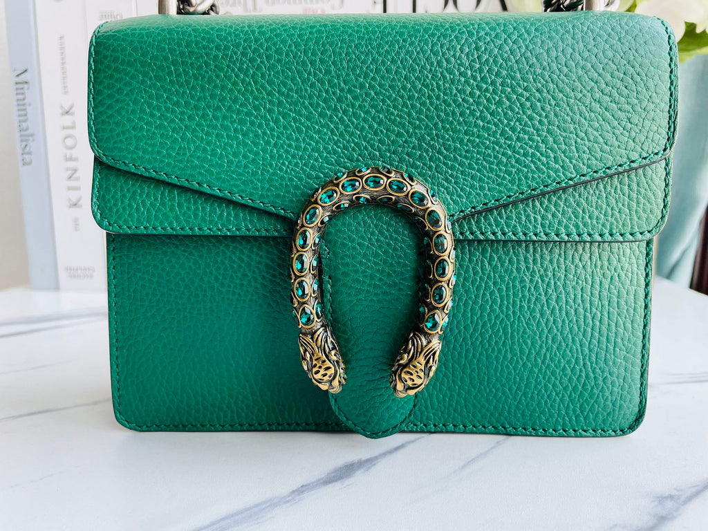 Gucci Dionysus Mini Bag in Emerald Green