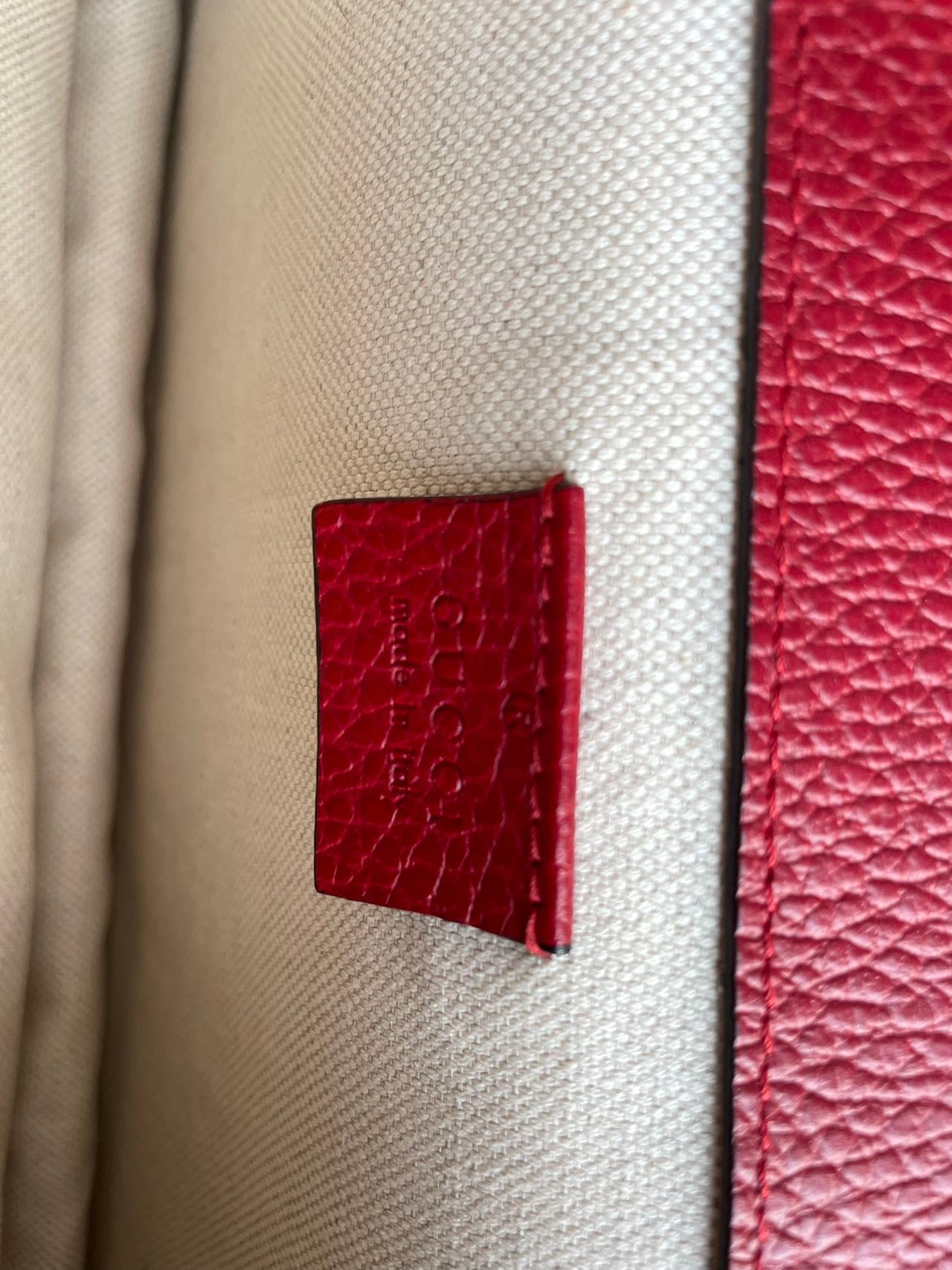 Gucci Dionysus  small in red