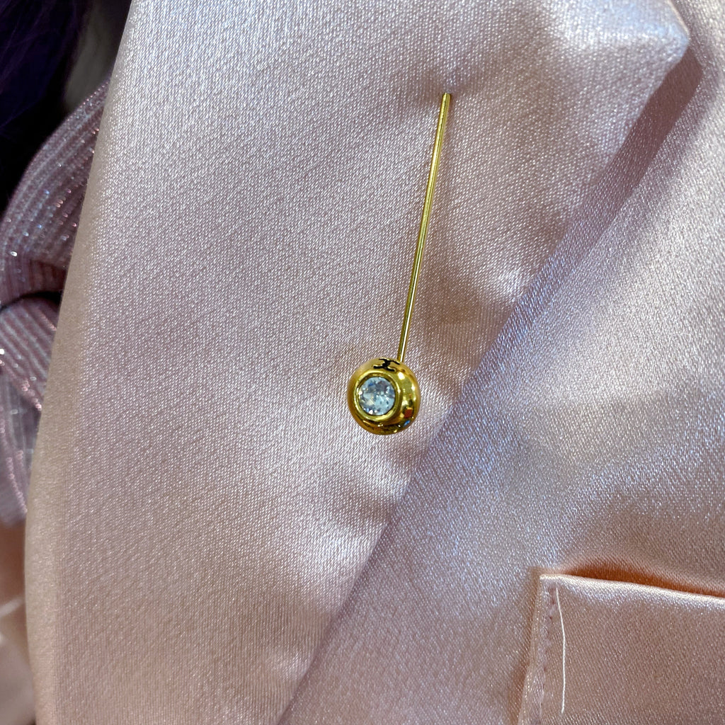 Chanel Vintage Crystal Brooch