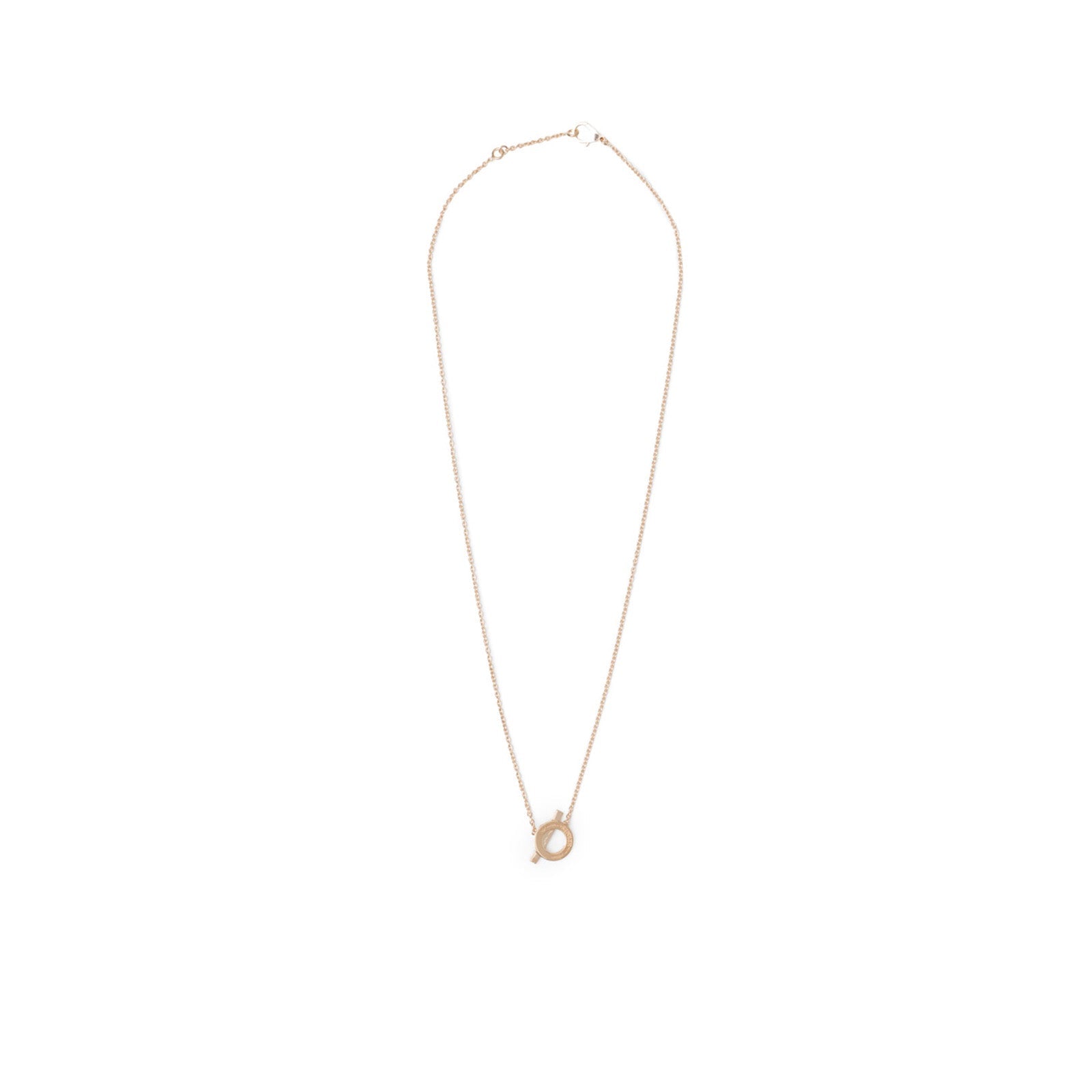 Hermès Finesse Pendant Diamonds and 18k Rose Gold