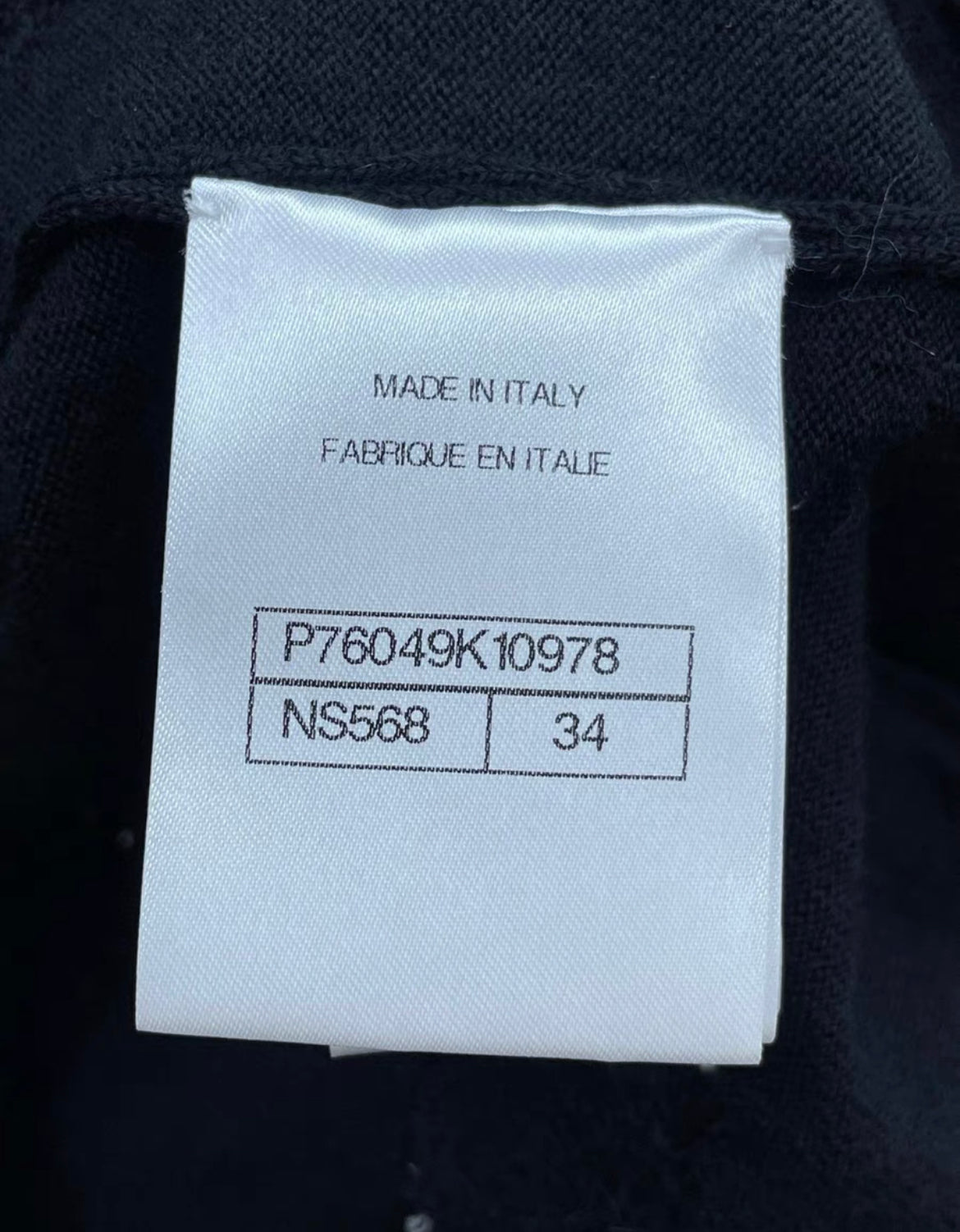 CHANEL 23K CAMÉLIA OFF SHOULDER TIE TOP Size 34