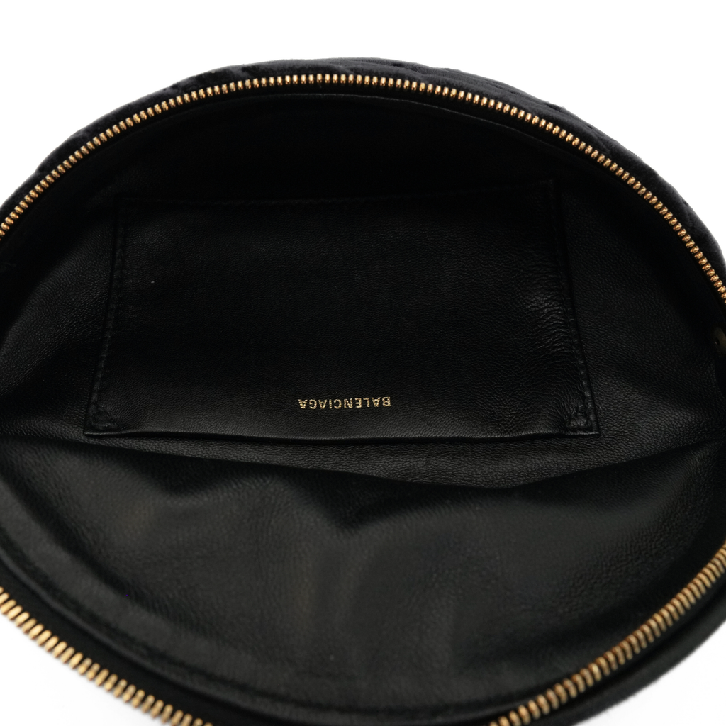 Balenciaga Velvet Waist Bag