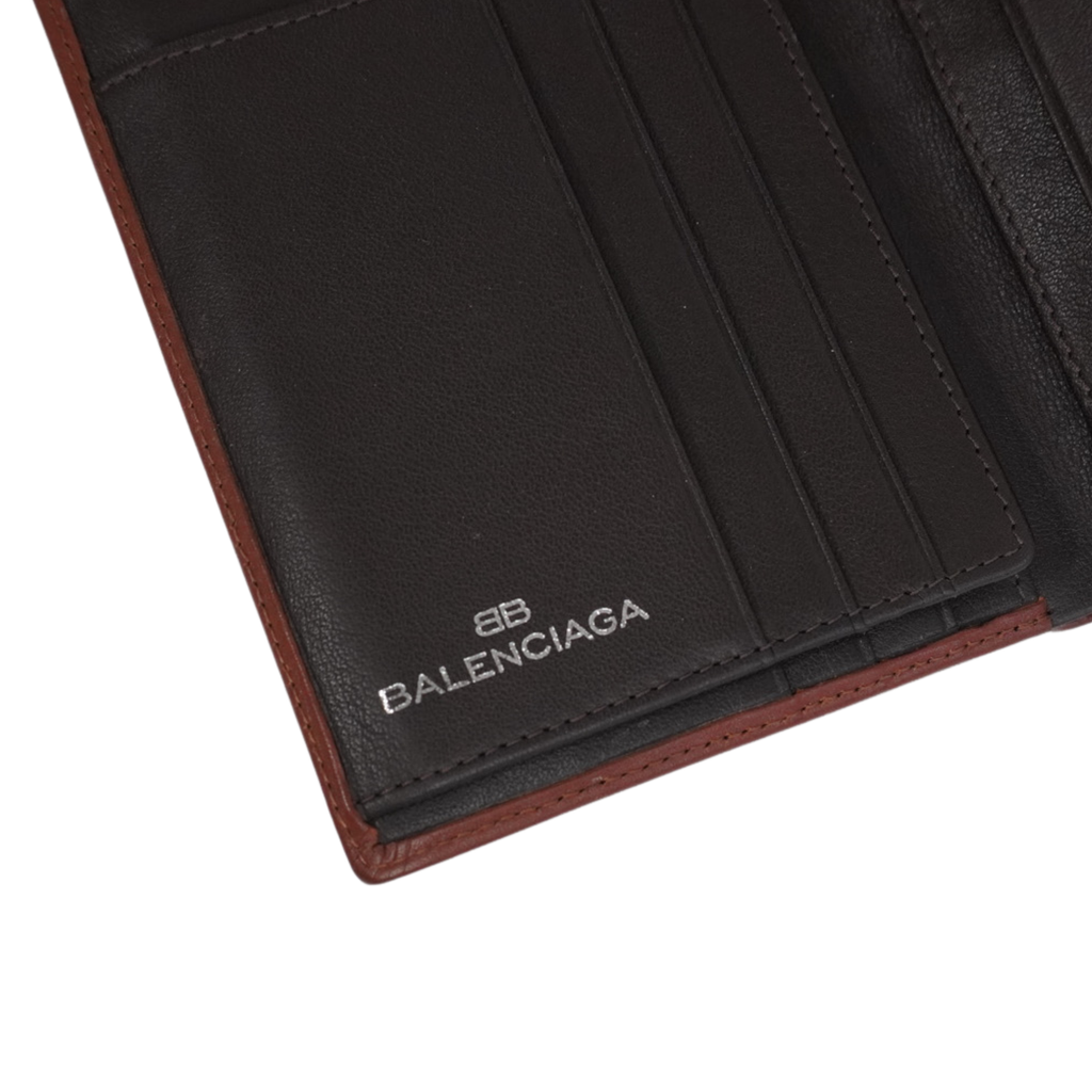 Balenciaga Monogram Bi-Fold Wallet