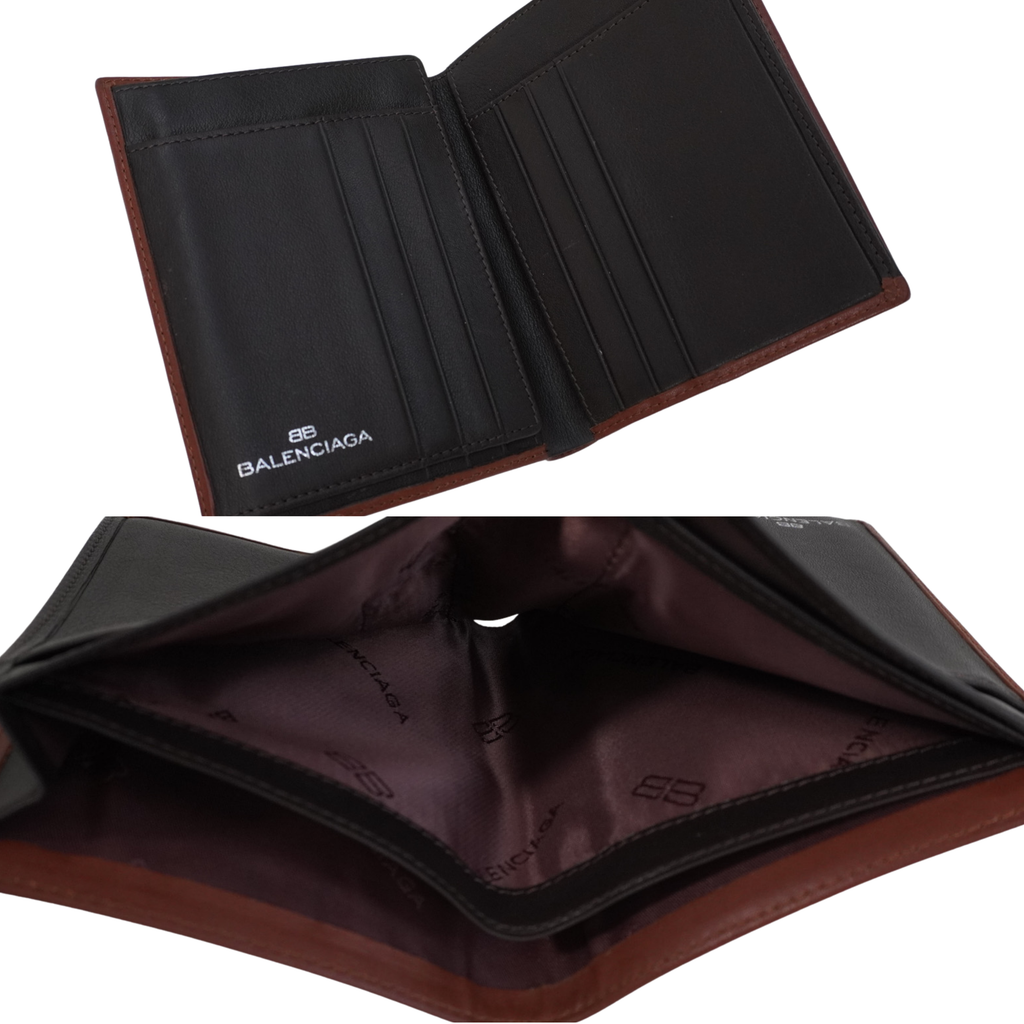 Balenciaga Monogram Bi-Fold Wallet