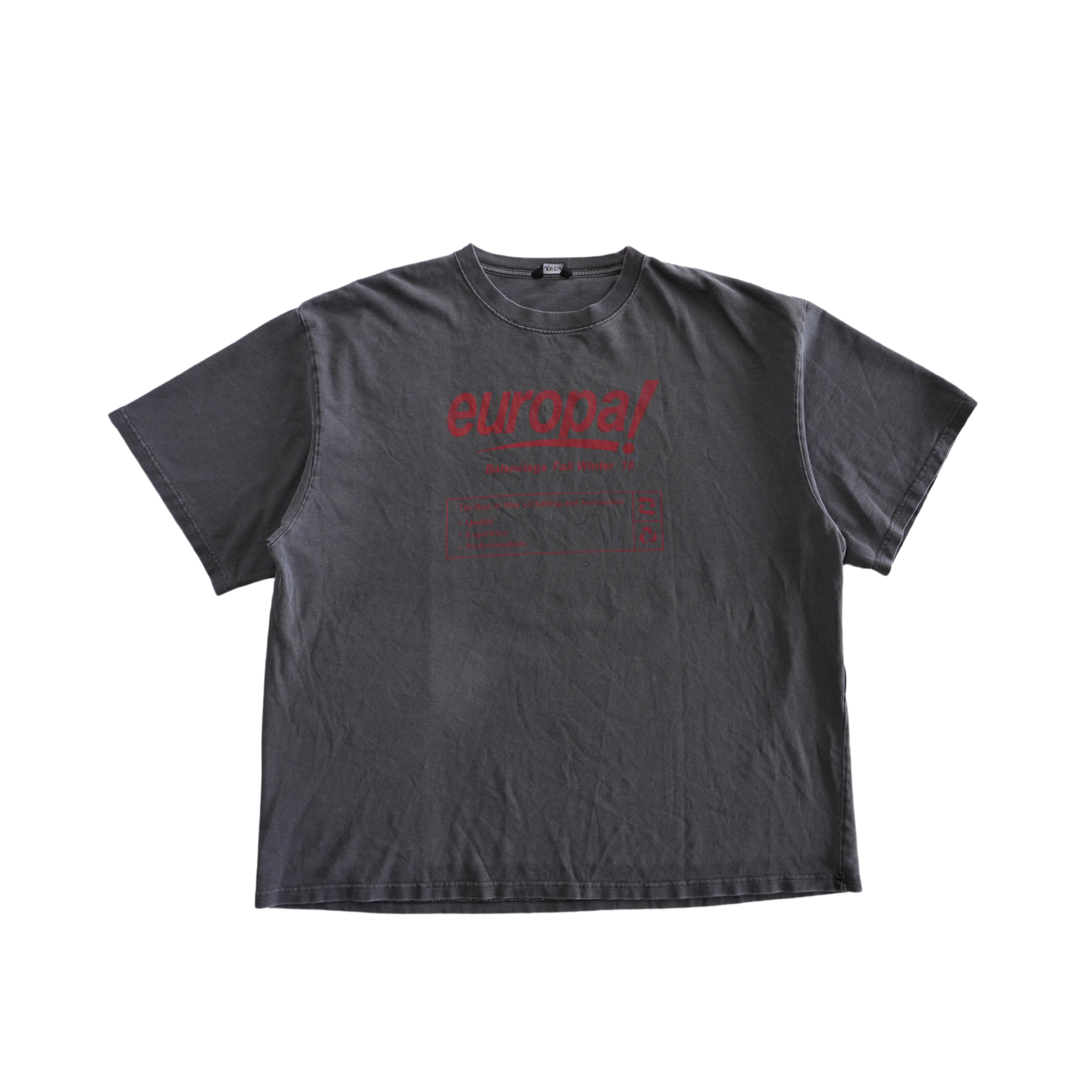 Balenciaga 'Europa' T-Shirt - Men's M