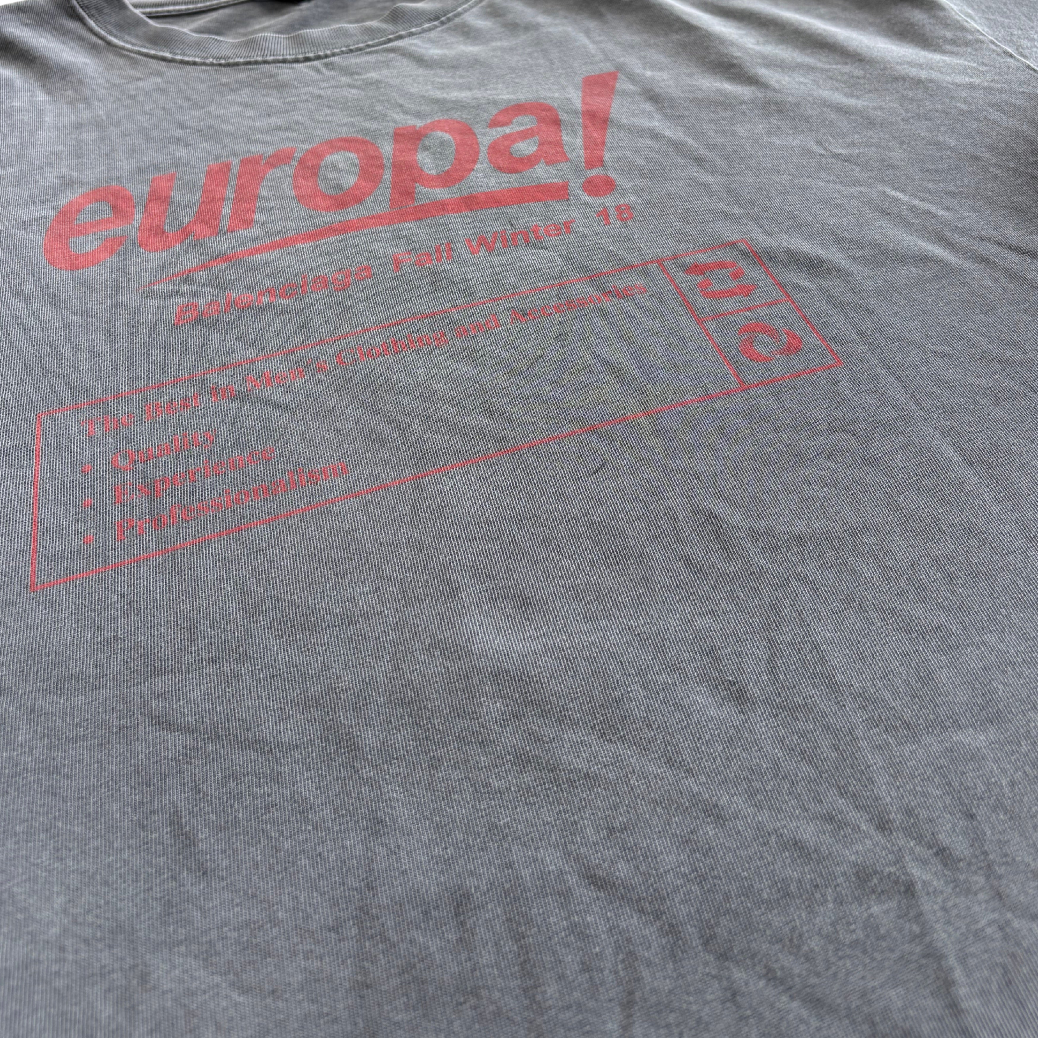 Balenciaga 'Europa' T-Shirt - Men's M