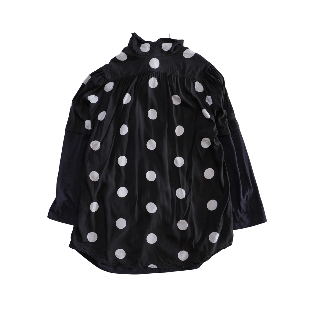 Balenciaga Polkadot Shirt Dress - Women's 2