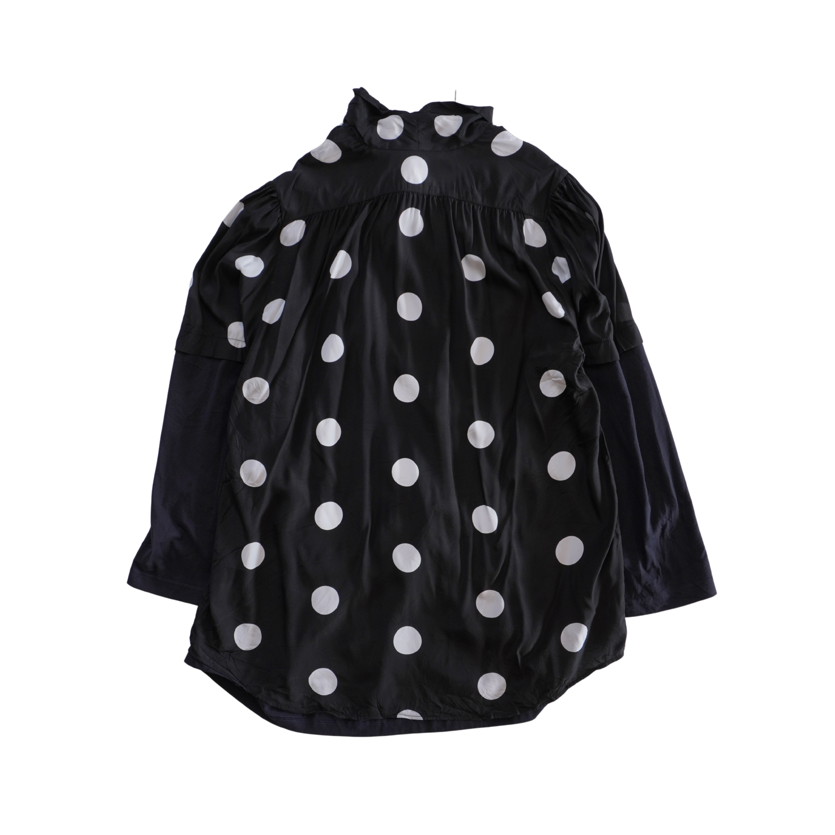 Balenciaga Polkadot Shirt Dress - Women's 2