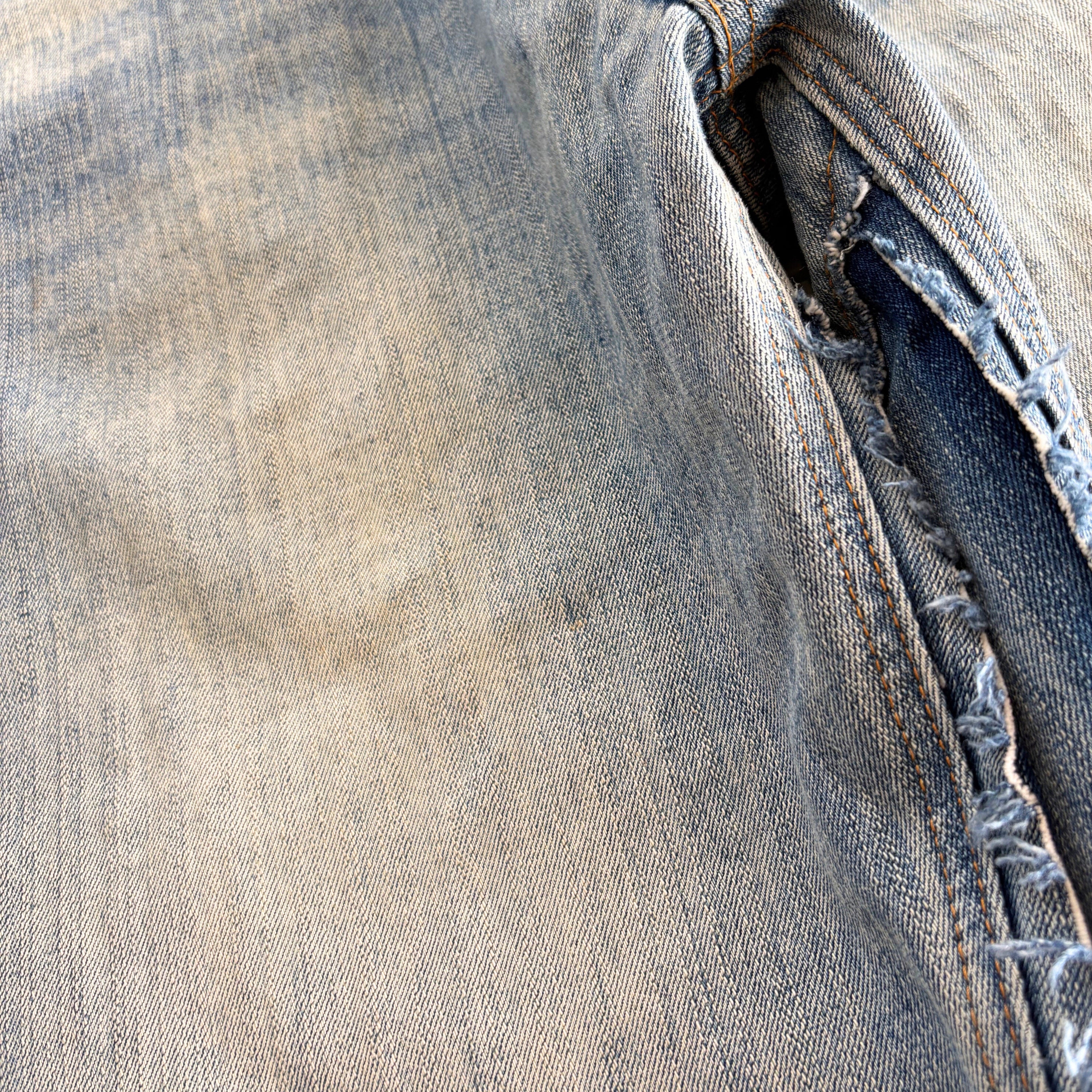 Balenciaga 'Cut Up' Oversized Jeans - Unisex S