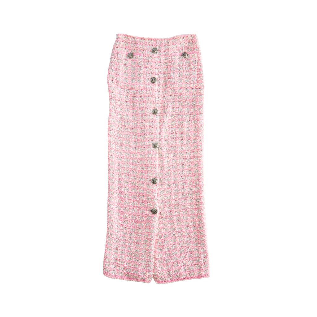 Balenciaga Tweed Maxi Skirt - Women's XS
