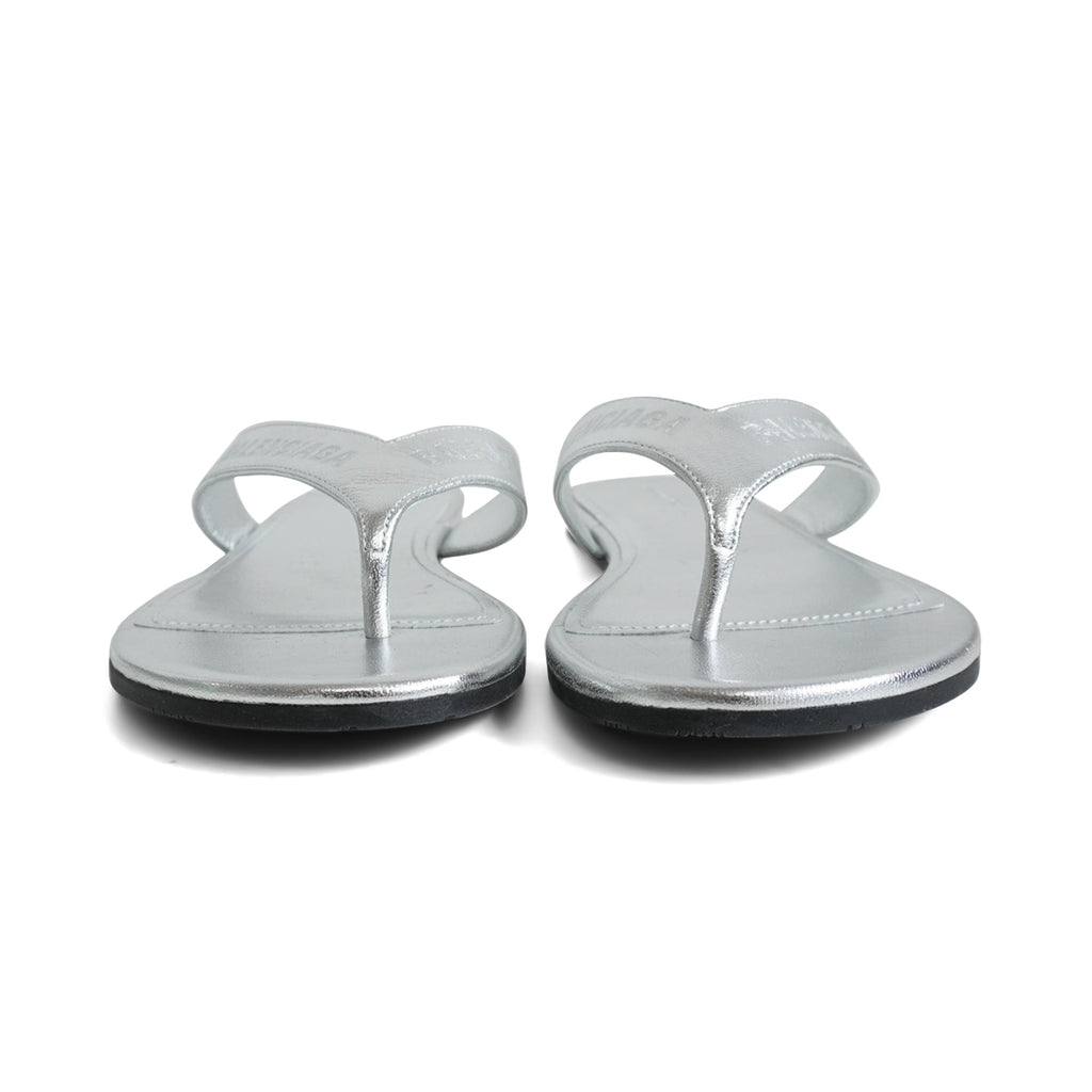 Balenciaga Logo Flip-Flops - Women's 36