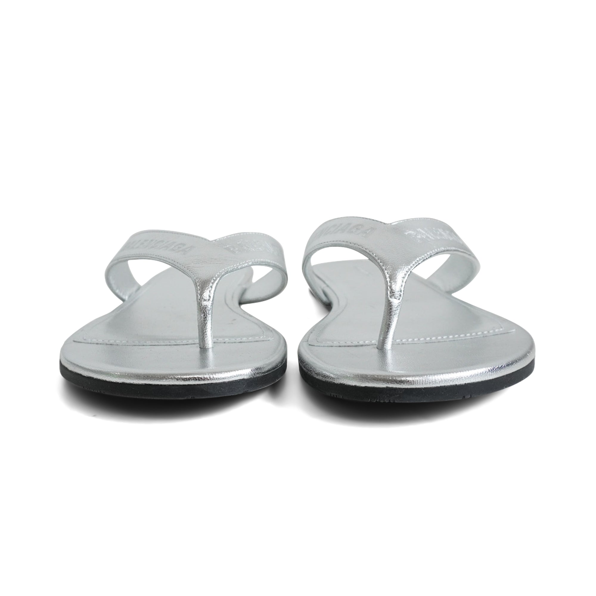 Balenciaga Logo Flip-Flops - Women's 36