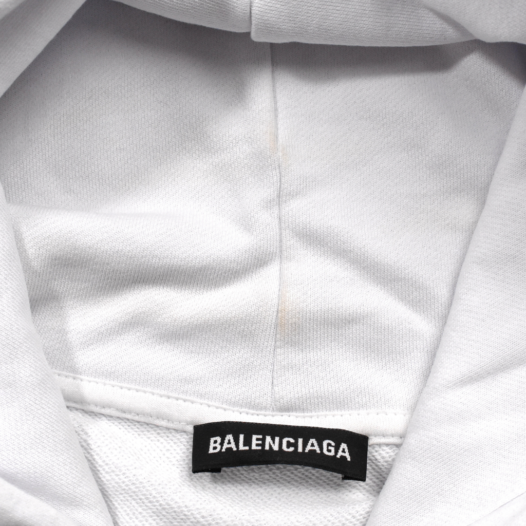 Balenciaga 'Interlocking' Logo Hoodie - Men's XXL