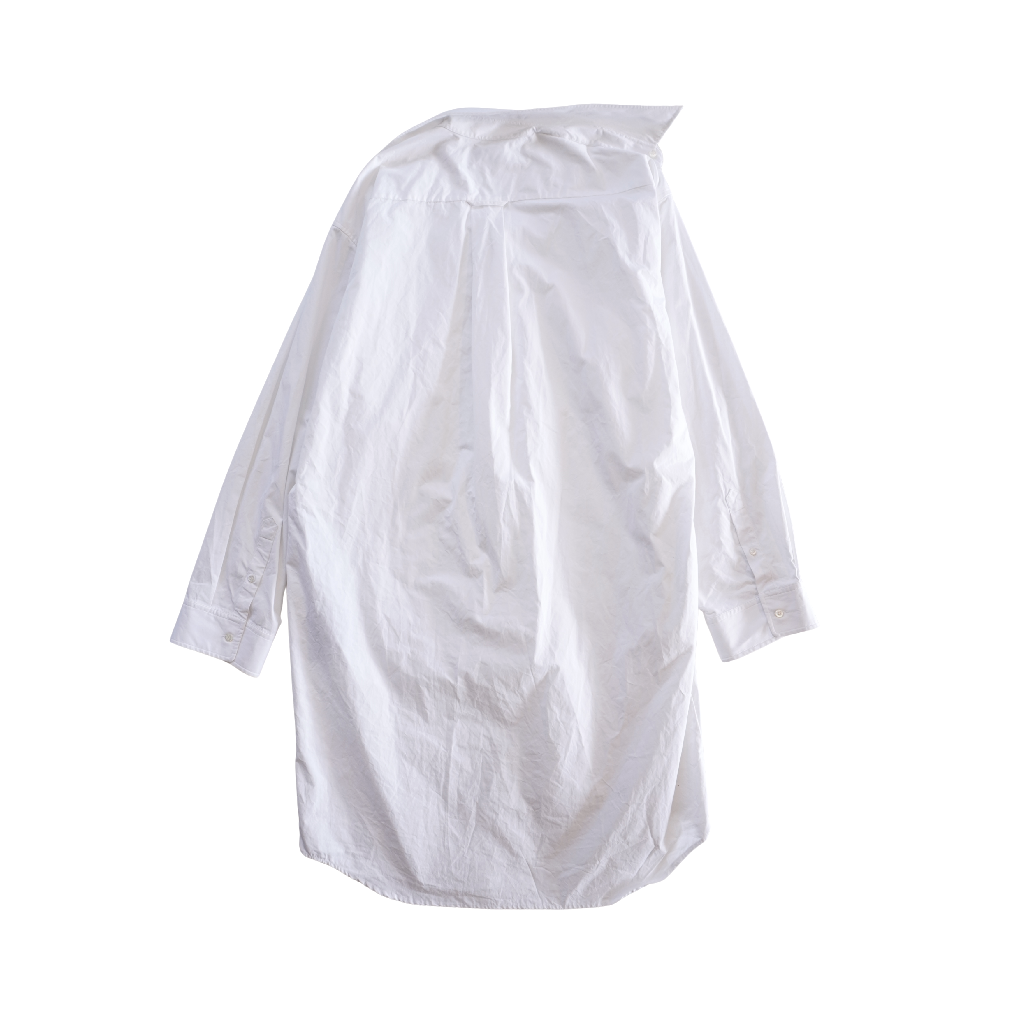 Balenciaga Asymmetrical Shirt Dress - Women's 38