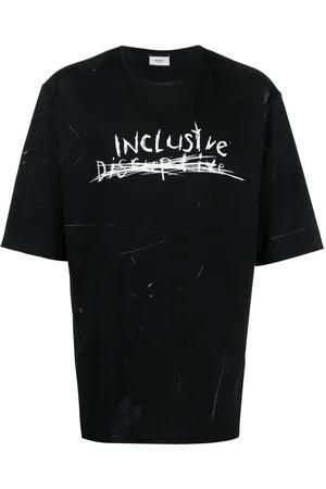 BALMAIN TEXT PRINT T-SHIRT