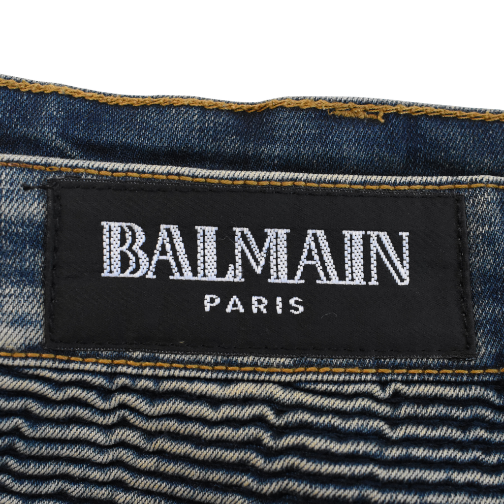 Balmain Biker Jeans - Men's 38