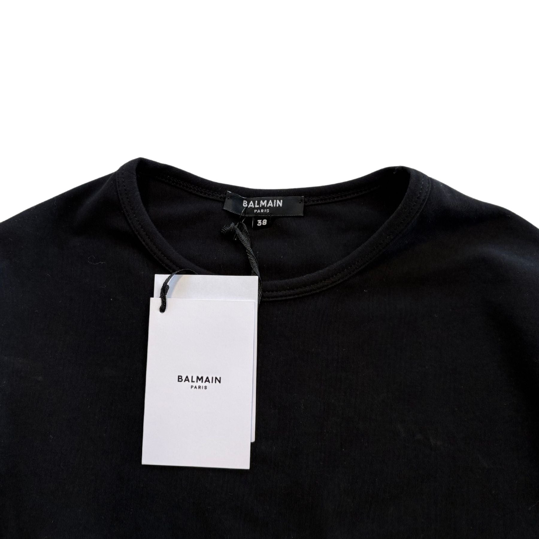 Balmain Jersey Crop Top - Women's 38