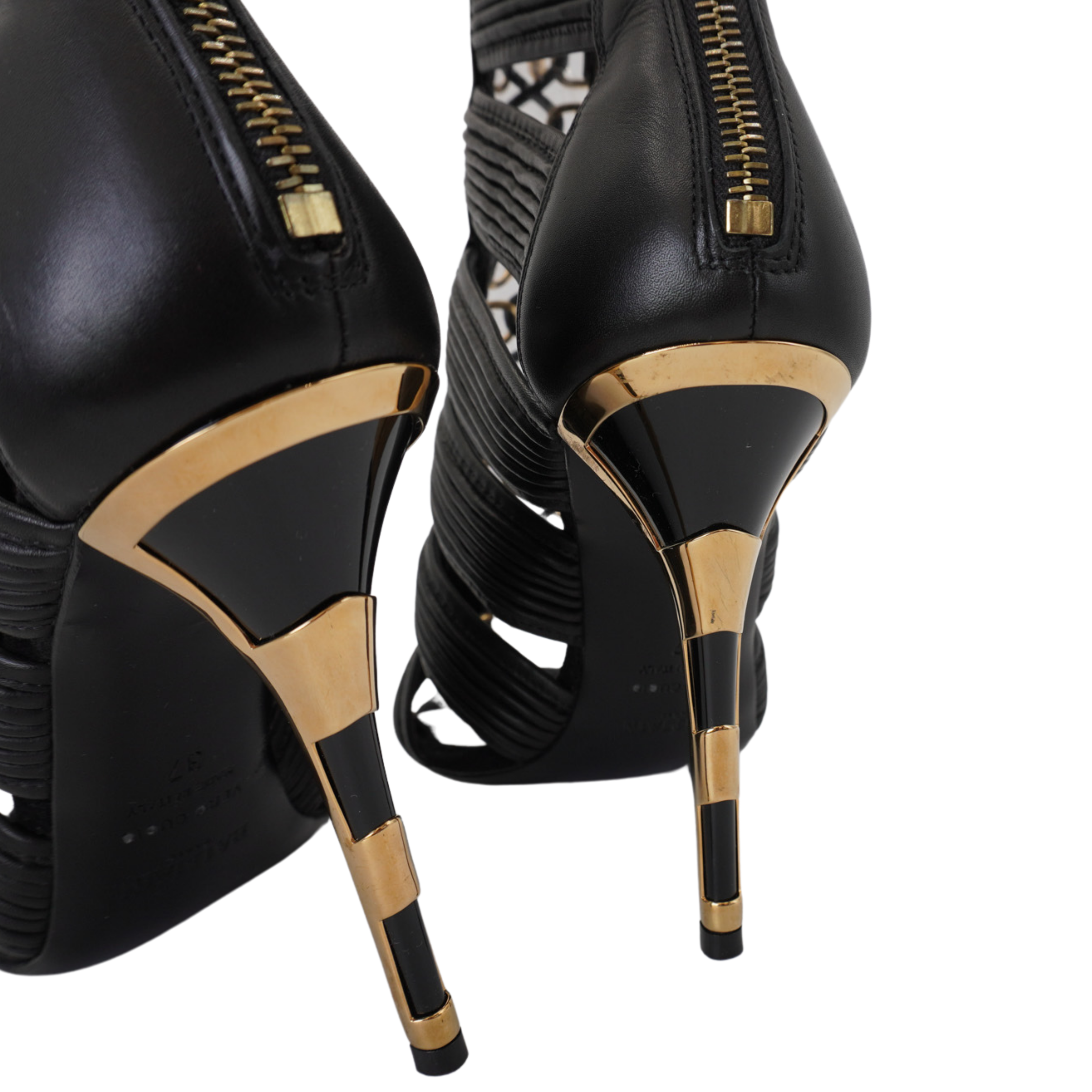 Balmain ‘Spring 2015’ Cage Heels - Women's 37