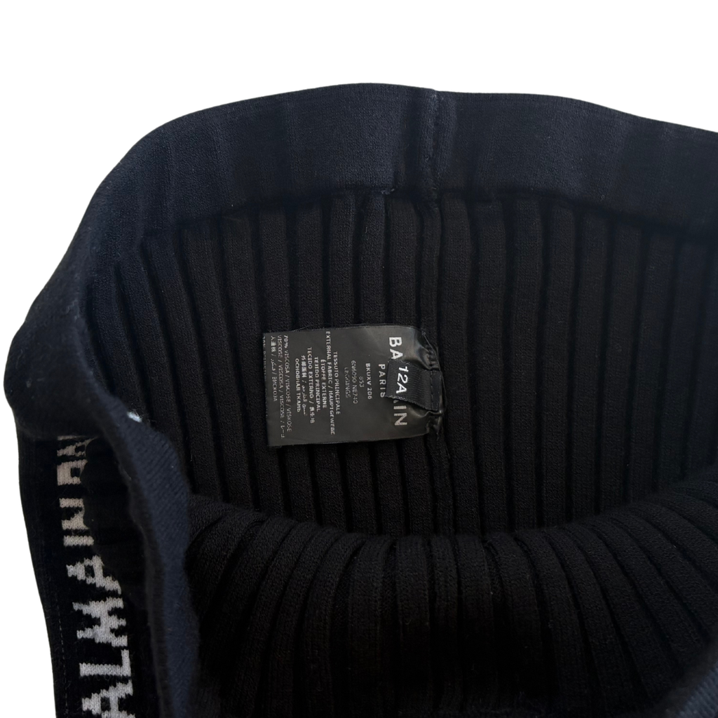 Balmain Ribbed Leggings - Kid's 12A