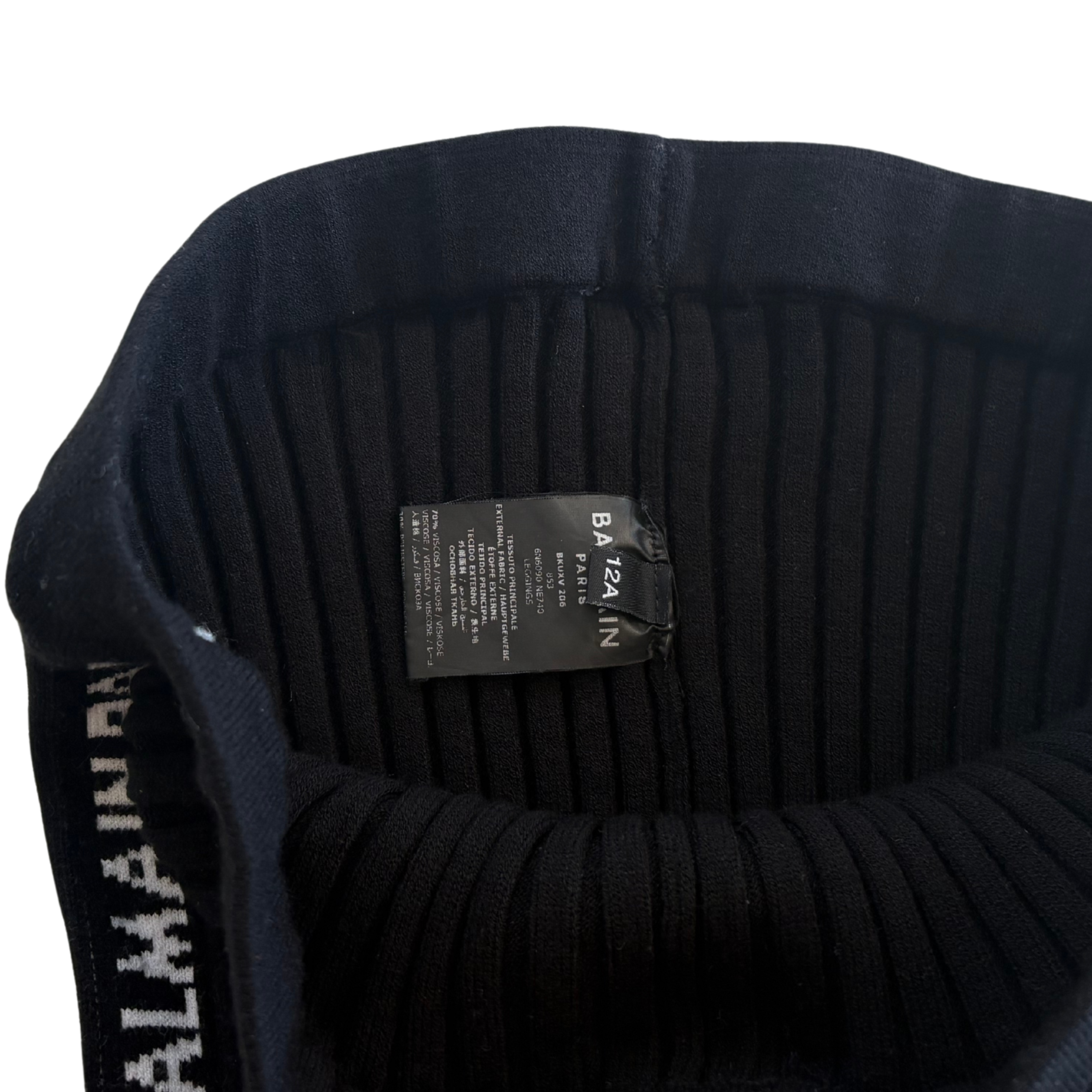 Balmain Ribbed Leggings - Kid's 12A