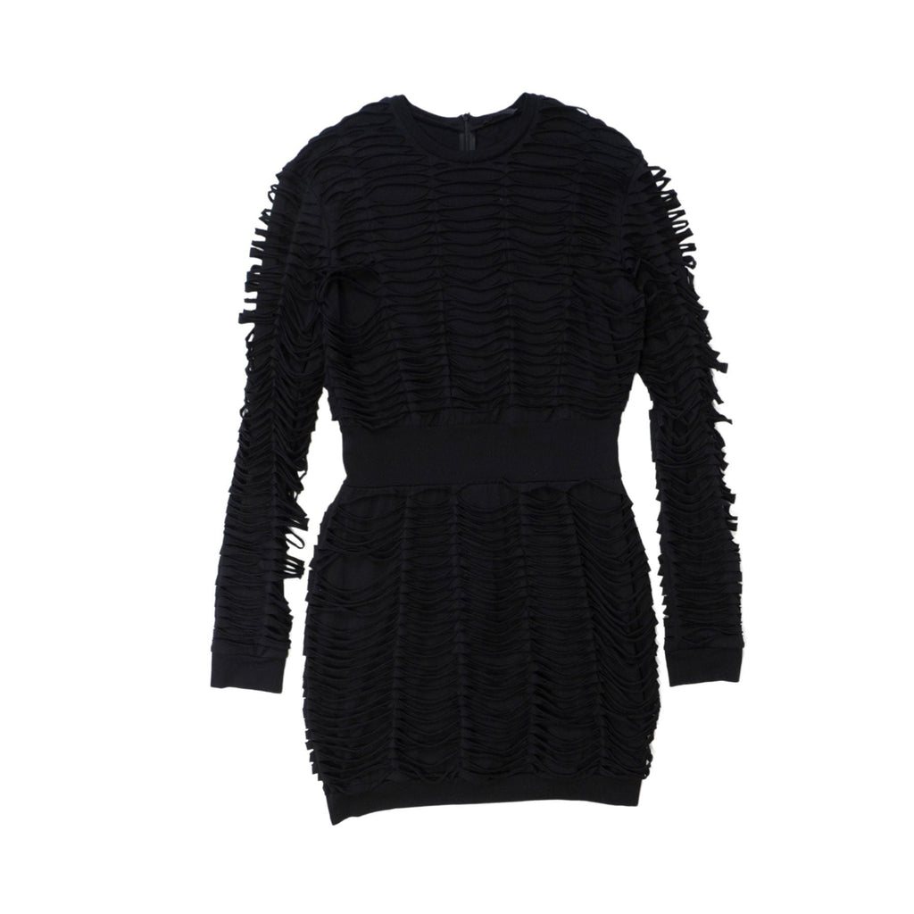 Balmain Slashed Dress - Women's 42
