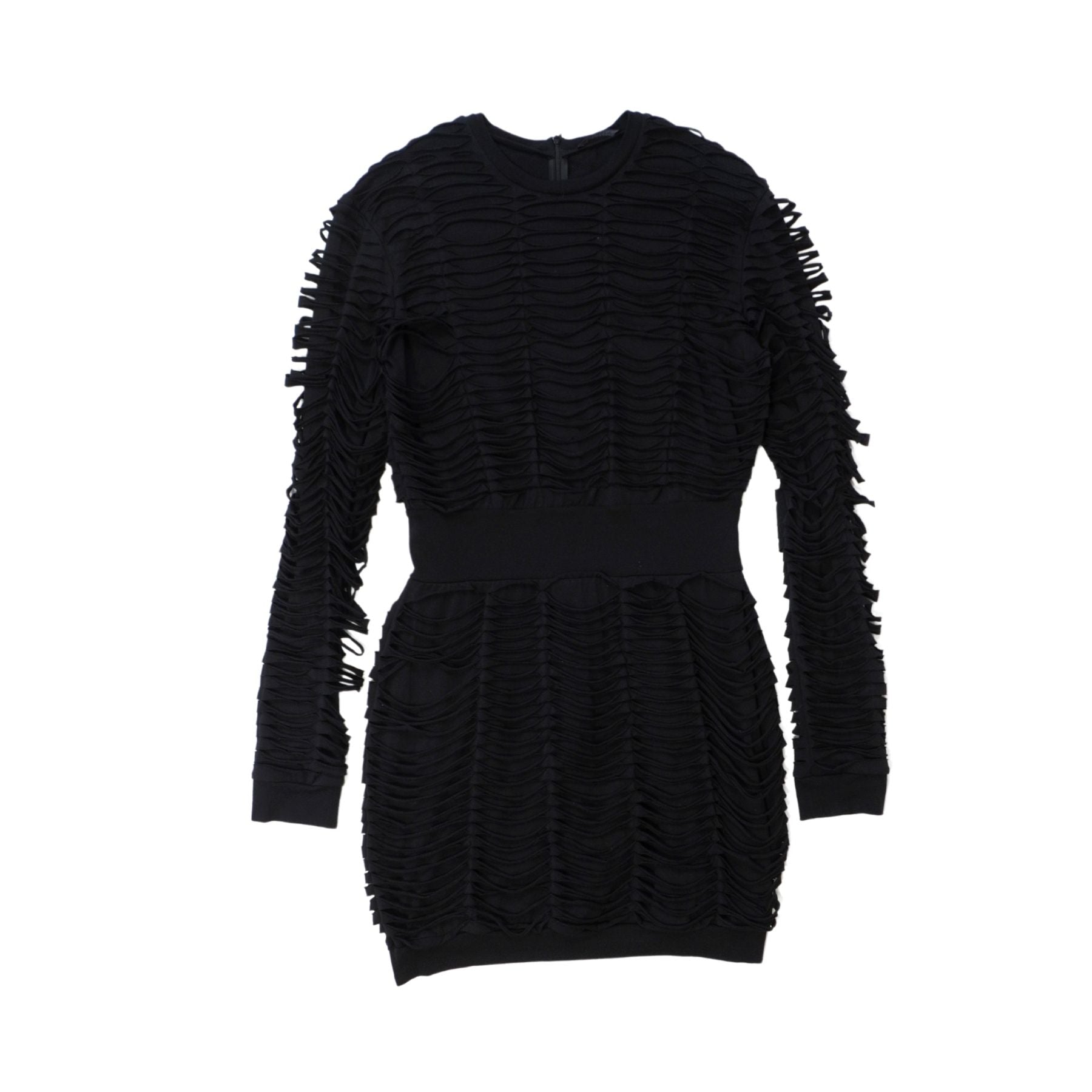 Balmain Slashed Dress - Women's 42