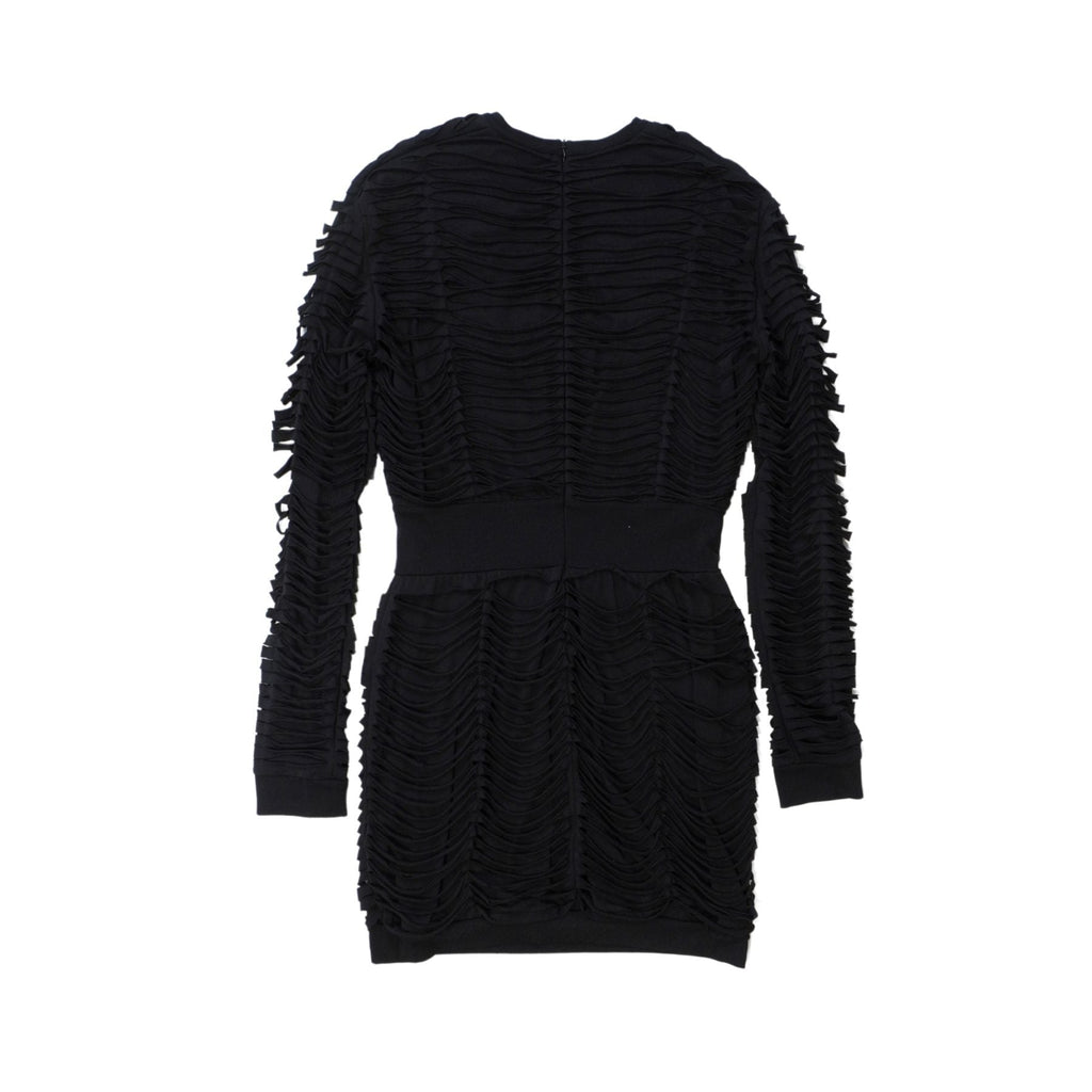 Balmain Slashed Dress - Women's 42