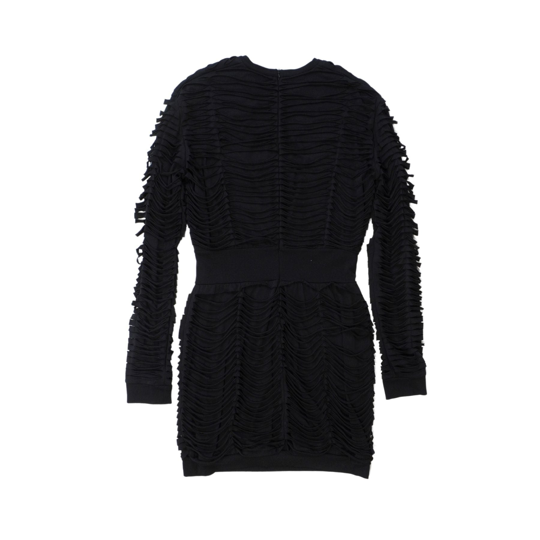 Balmain Slashed Dress - Women's 42