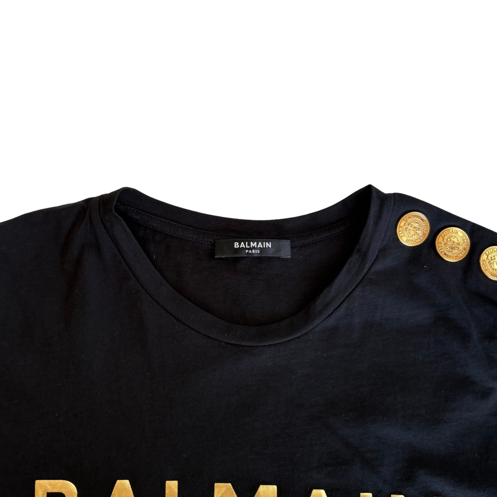 Balmain Logo T-Shirt - XS