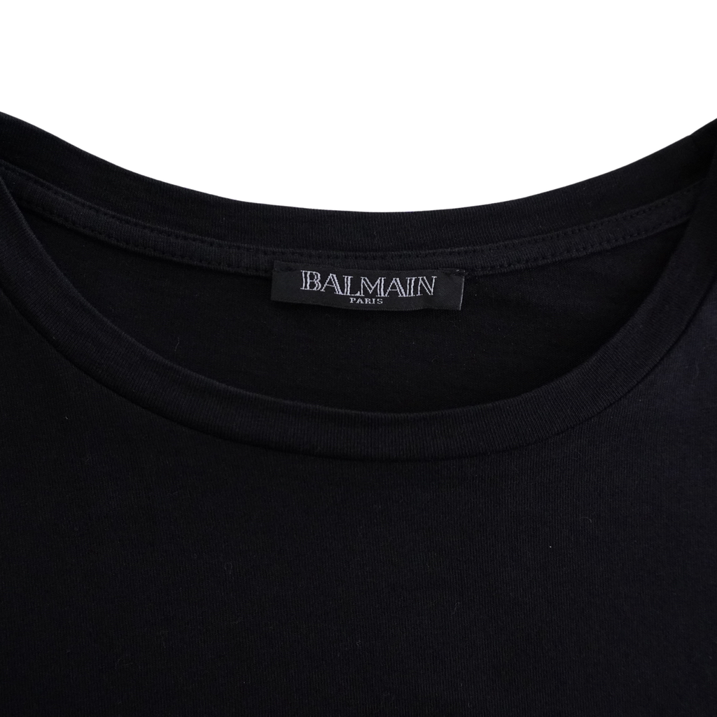 Balmain Holographic Logo T-Shirt - Men's XS