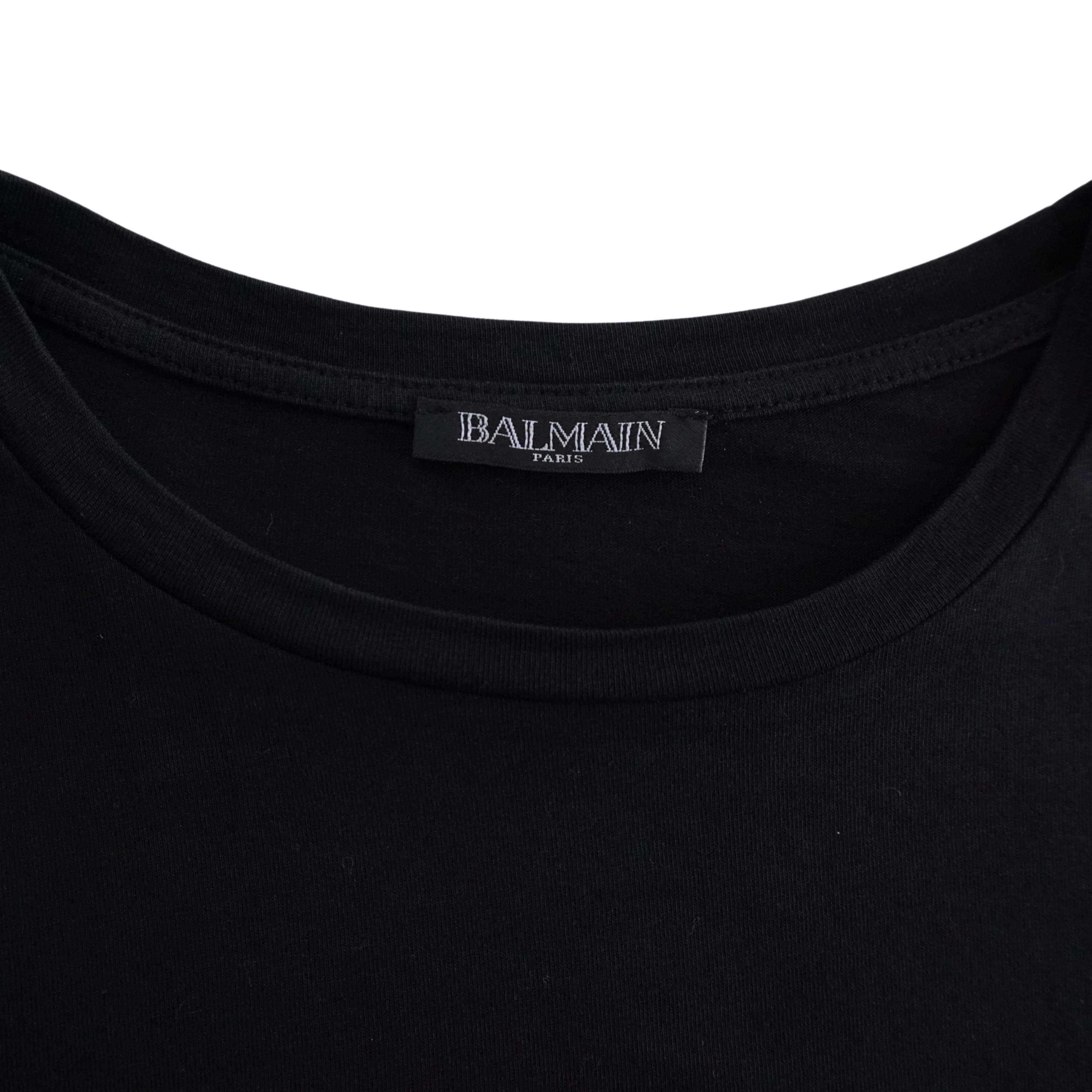 Balmain Holographic Logo T-Shirt - Men's XS