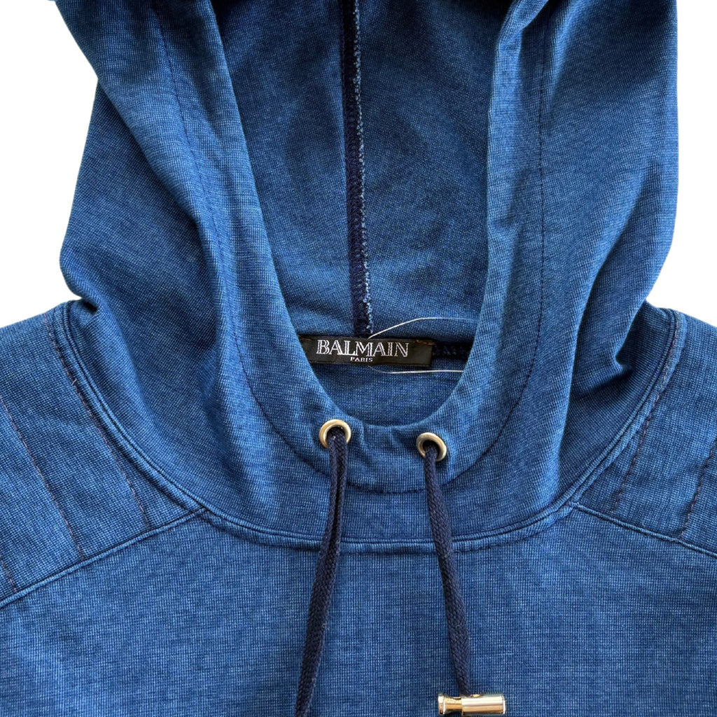 Balmain Logo Hoodie - Men's S