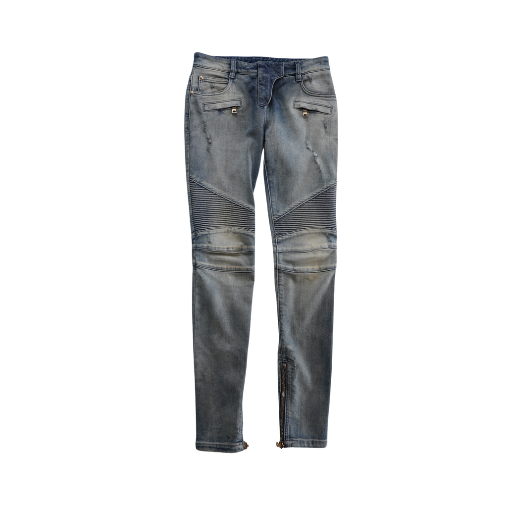Balmain Biker Jeans - Women's 36