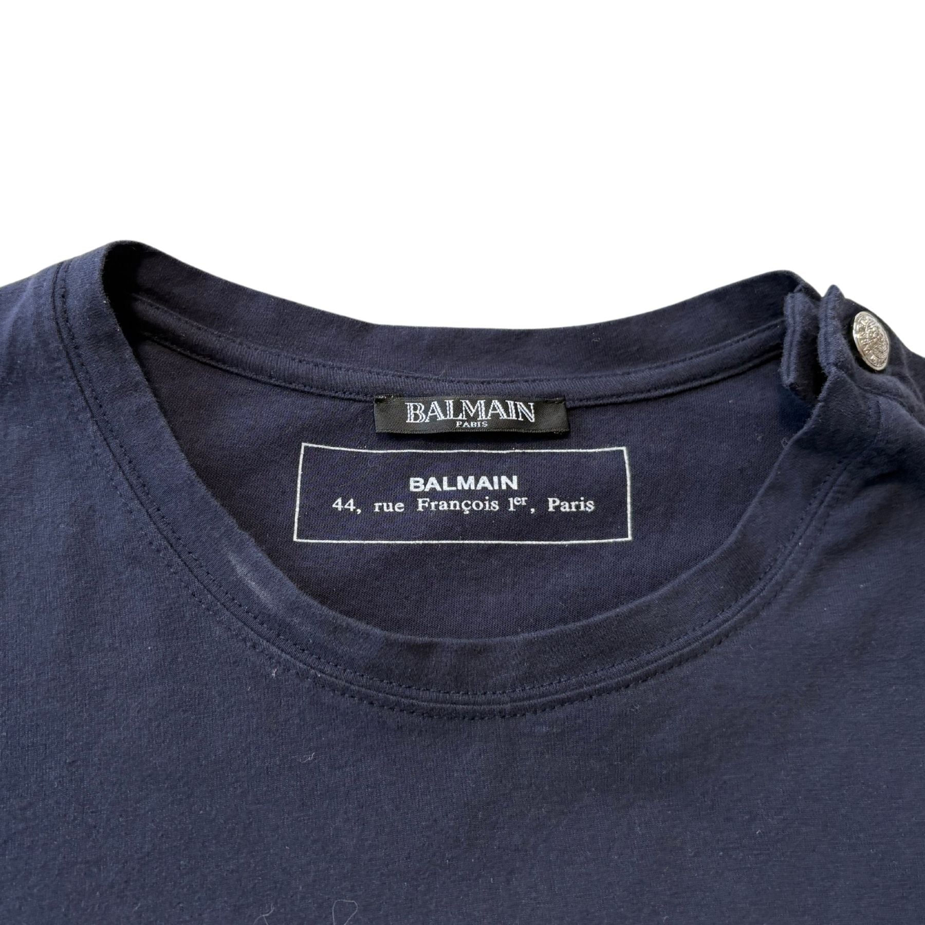 Balmain 'Coat of Arms' Shirt - Women's M