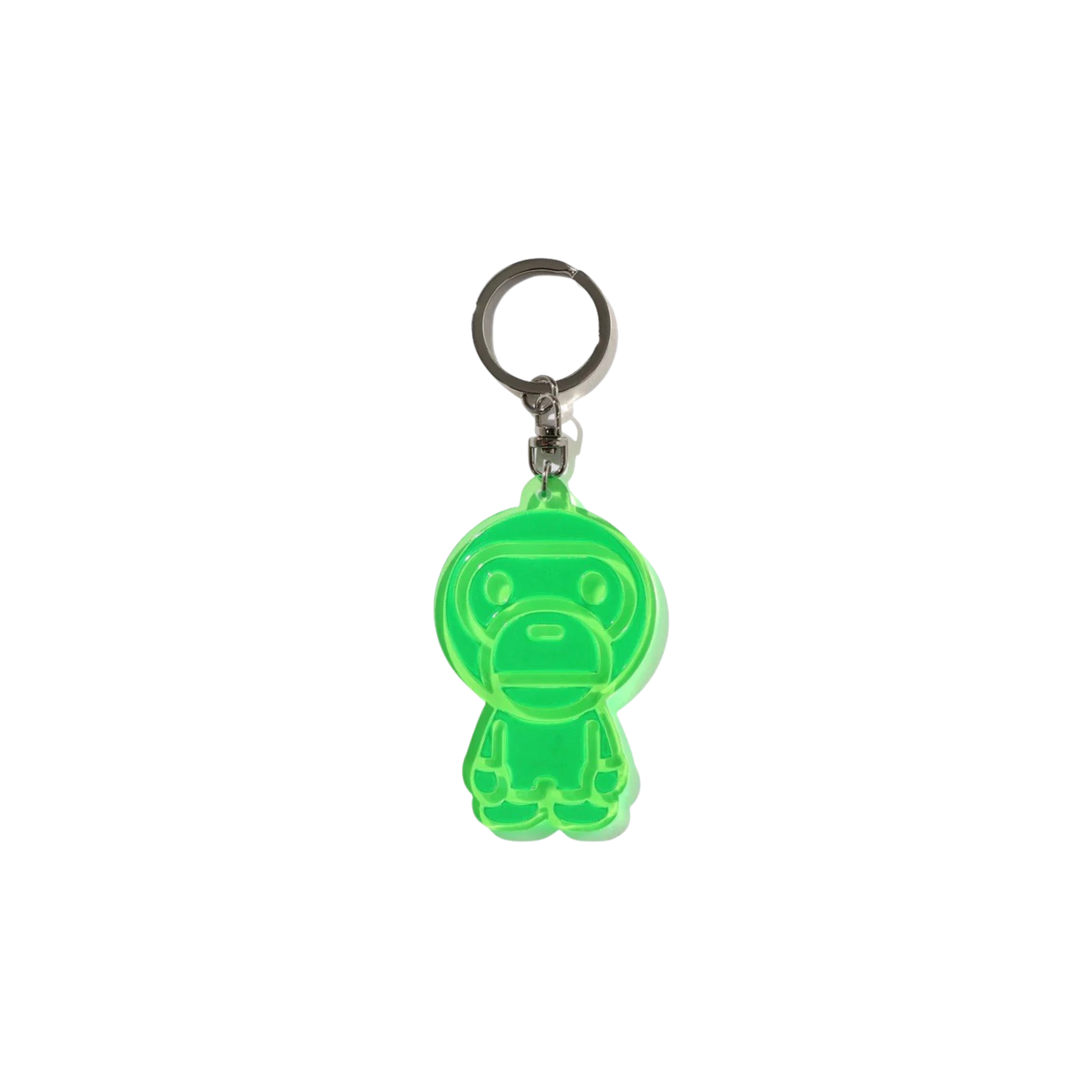 A Bathing Ape 'Baby Milo' Reflective Keychain