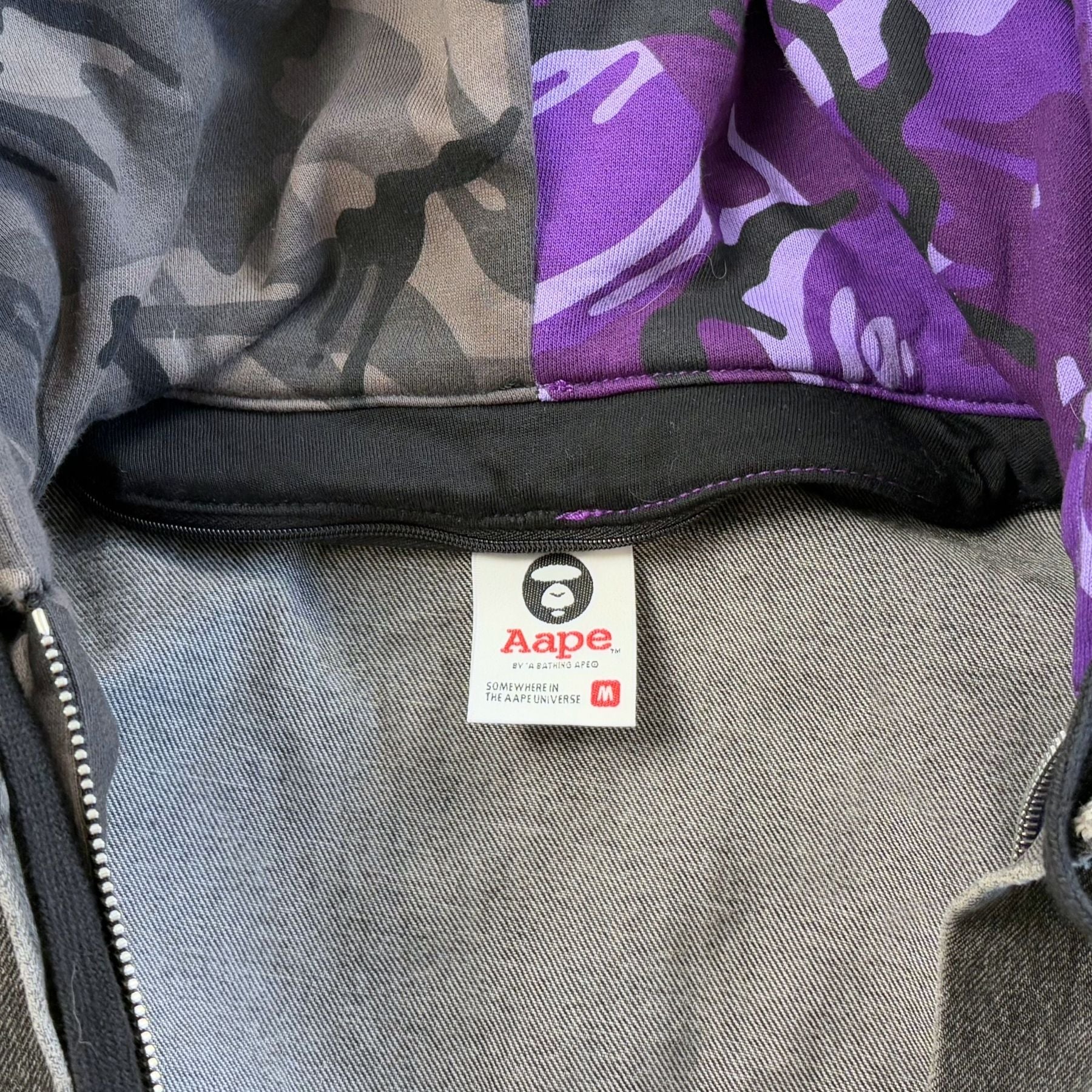 Aape Layered Denim Jacket - Men's M