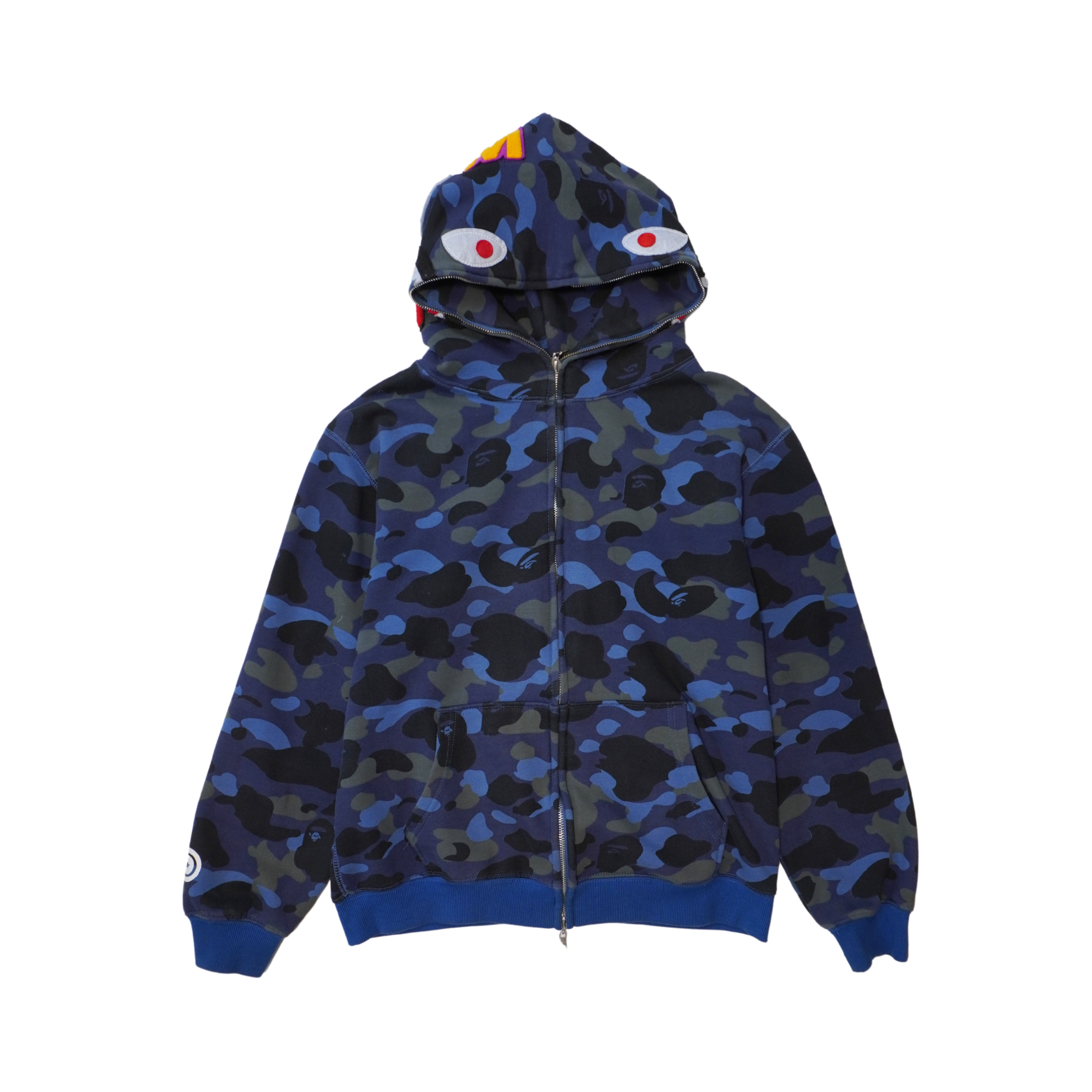 Bape 'Shark' Hoodie - Men's L