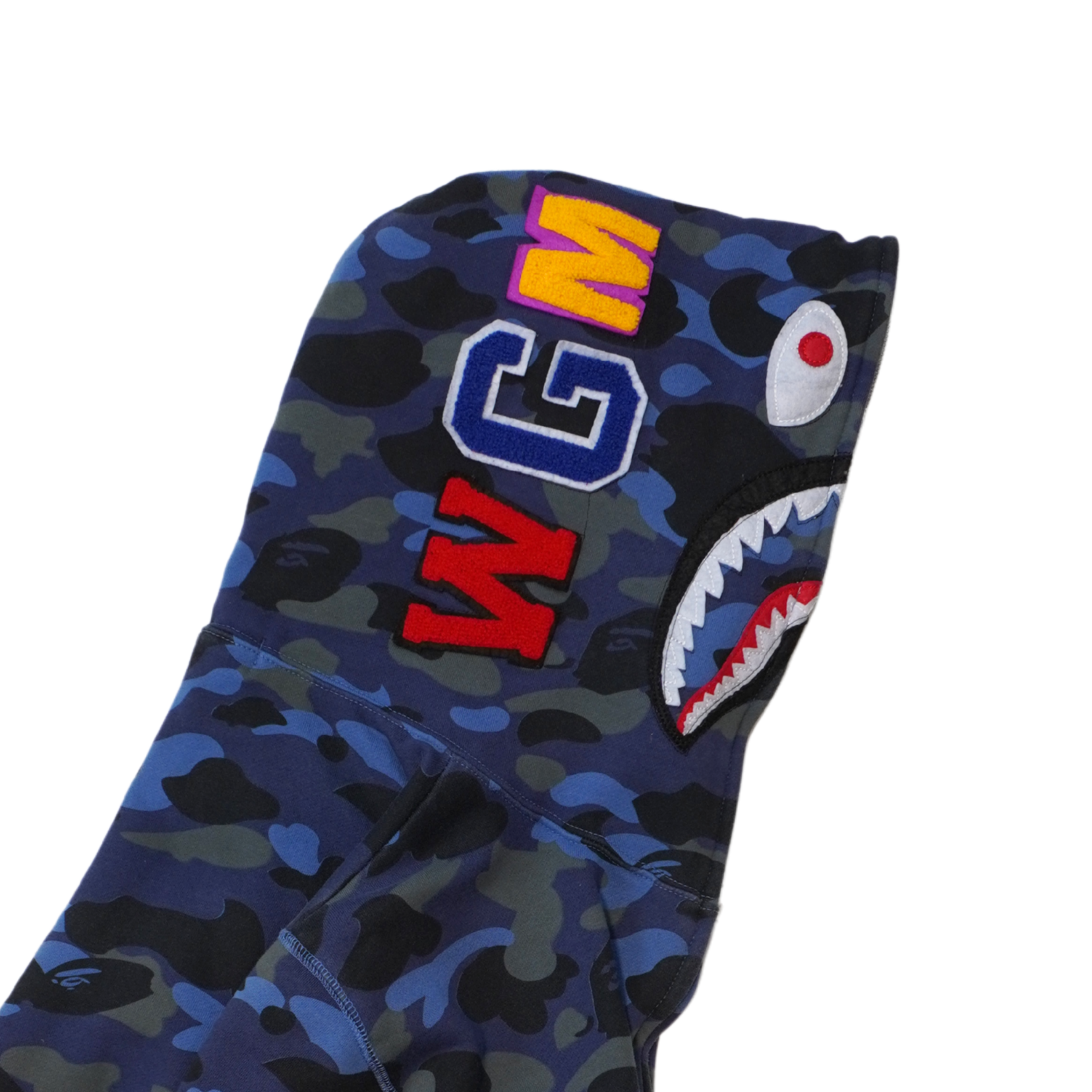 Bape 'Shark' Hoodie - Men's L